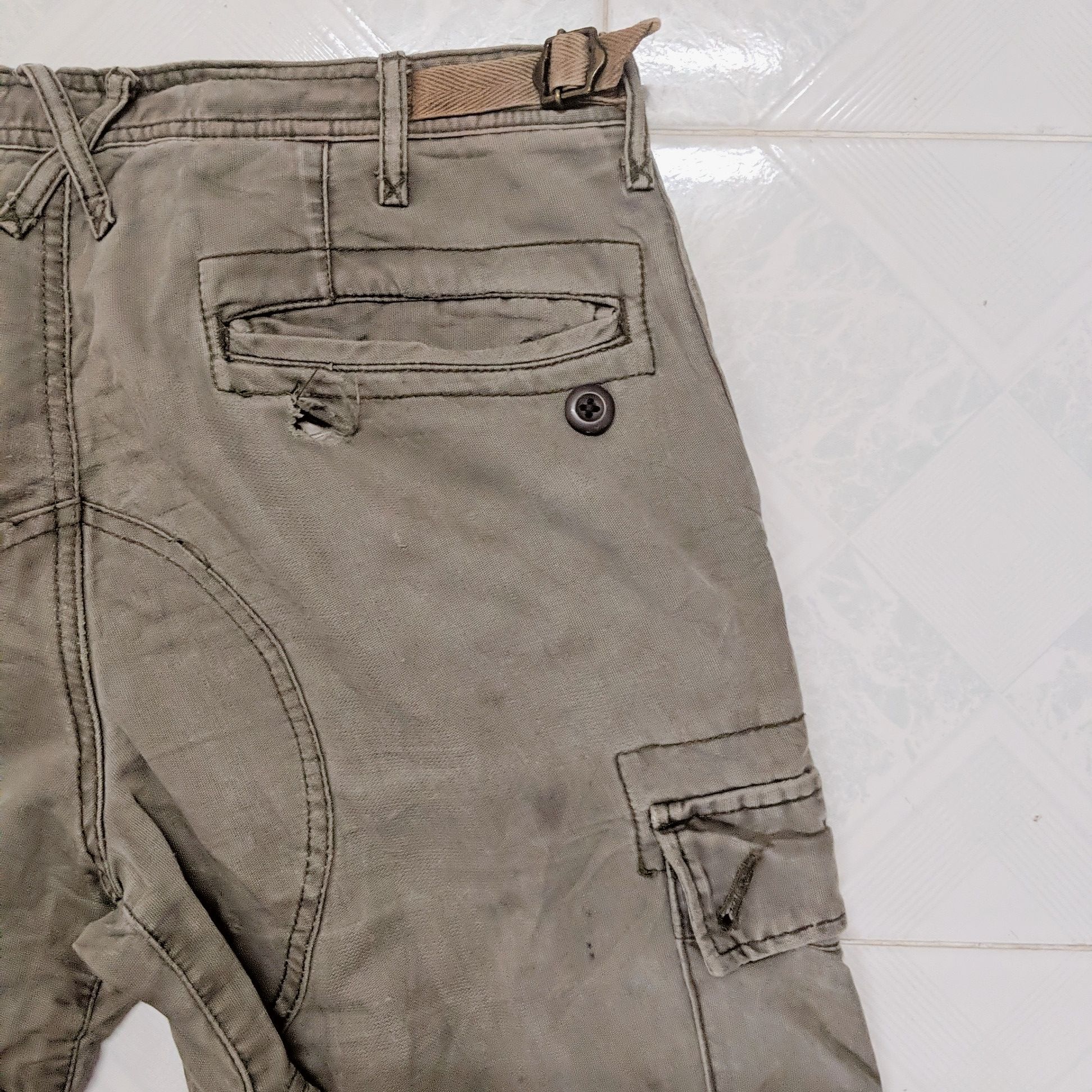 Japanese Brand Vintage Disciple Bondage/Parachute Utility Cargo Pants Size US 30 / EU 46 - 4 Thumbnail