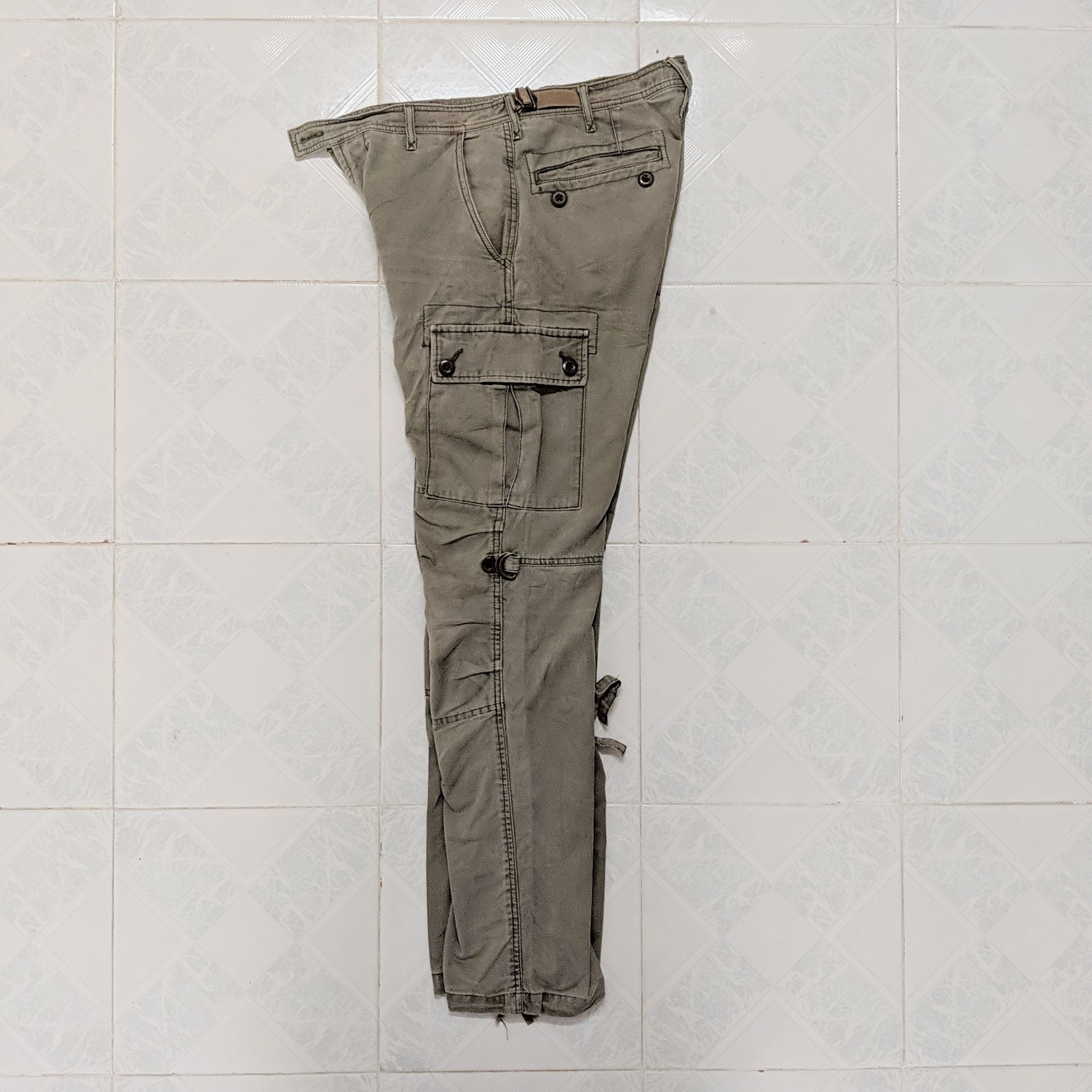 Japanese Brand Vintage Disciple Bondage/Parachute Utility Cargo Pants Size US 30 / EU 46 - 3 Thumbnail