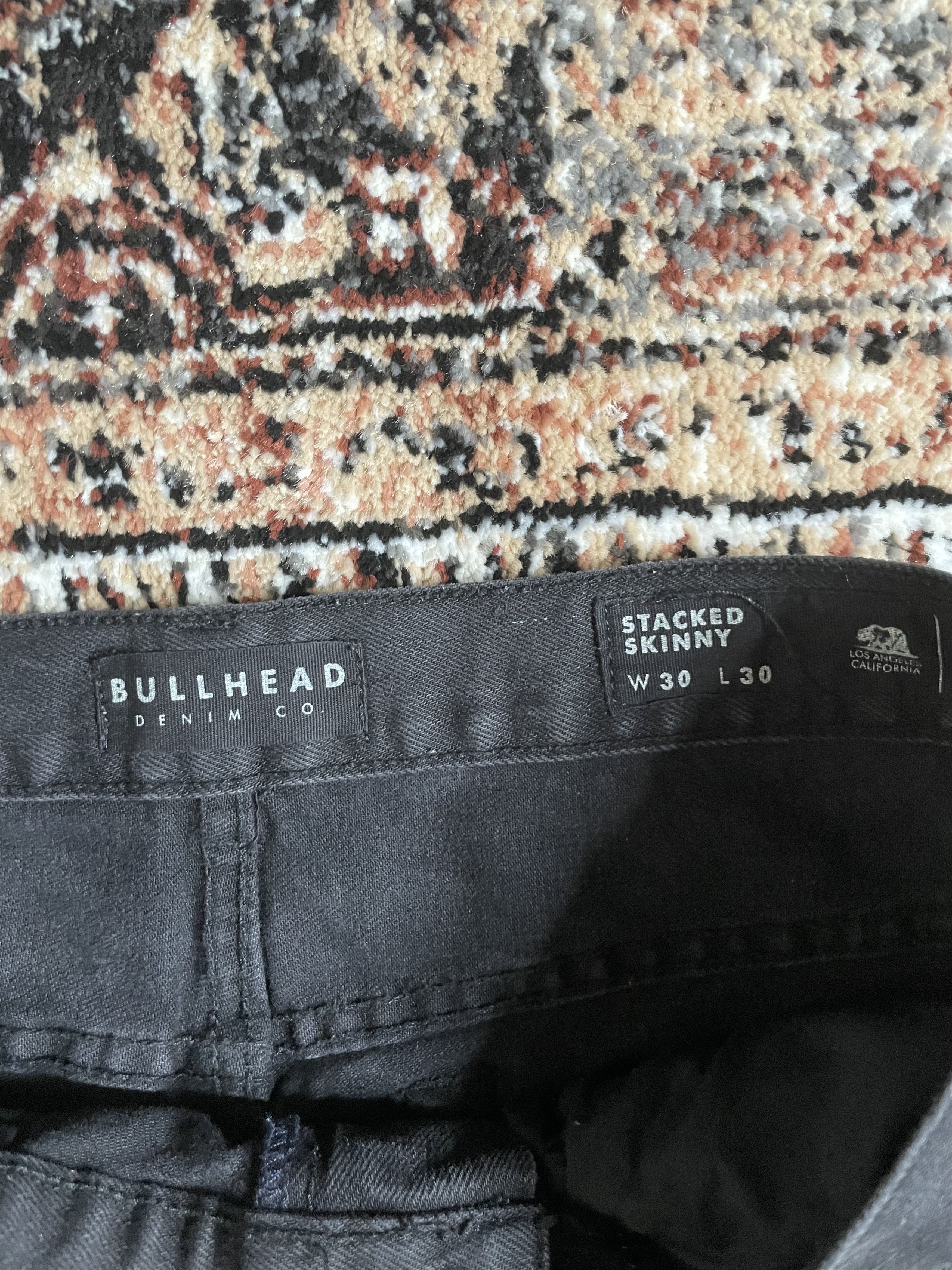 Bullhead Denim Co. PacSun (bullhead denim co) - Black distressed with Zipper Size US 30 / EU 46 - 3 Thumbnail