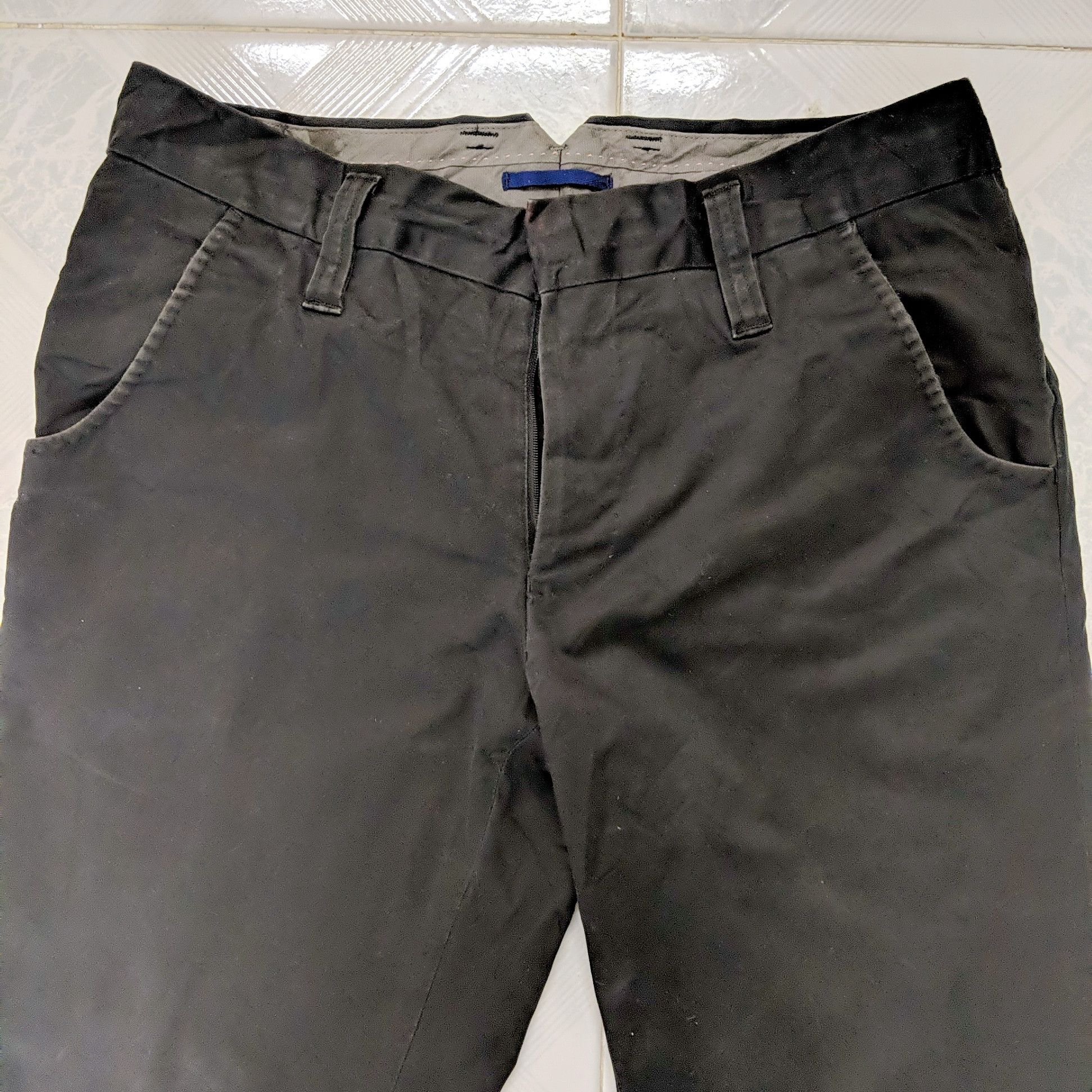 Japanese Brand Vintage SHIPS Black Chinos Trousers Pants Size US 30 / EU 46 - 13 Thumbnail
