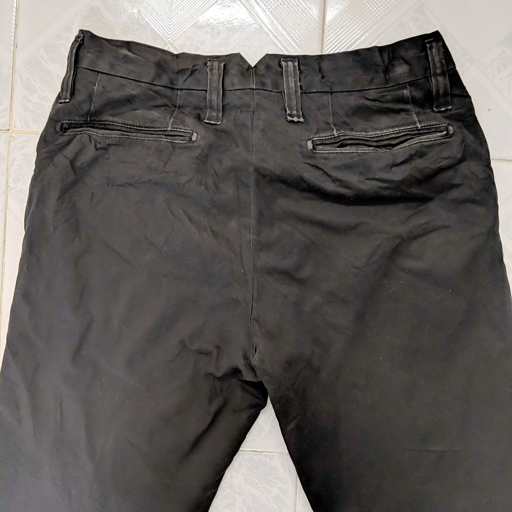 Japanese Brand Vintage SHIPS Black Chinos Trousers Pants Size US 30 / EU 46 - 6 Thumbnail