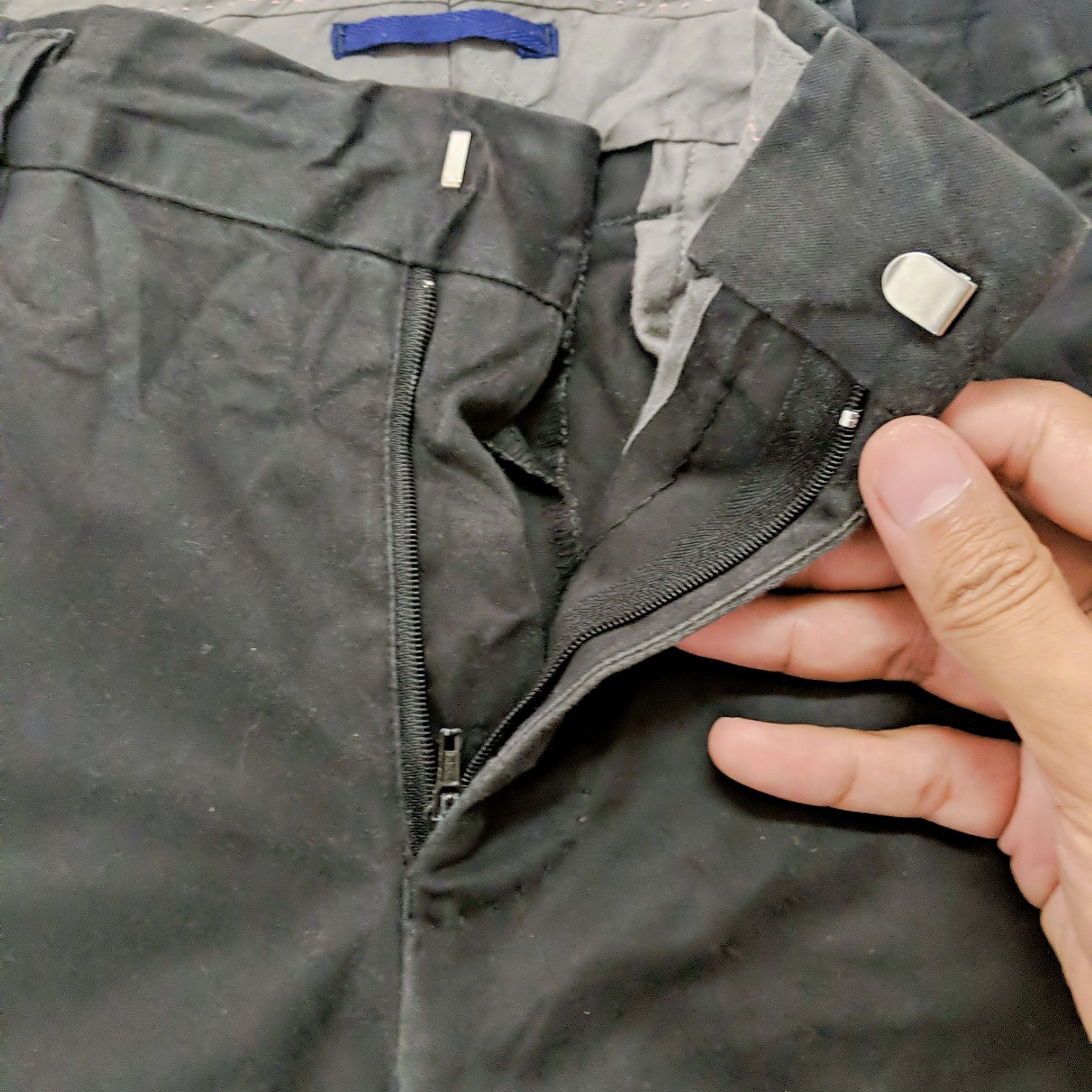 Japanese Brand Vintage SHIPS Black Chinos Trousers Pants Size US 30 / EU 46 - 10 Thumbnail