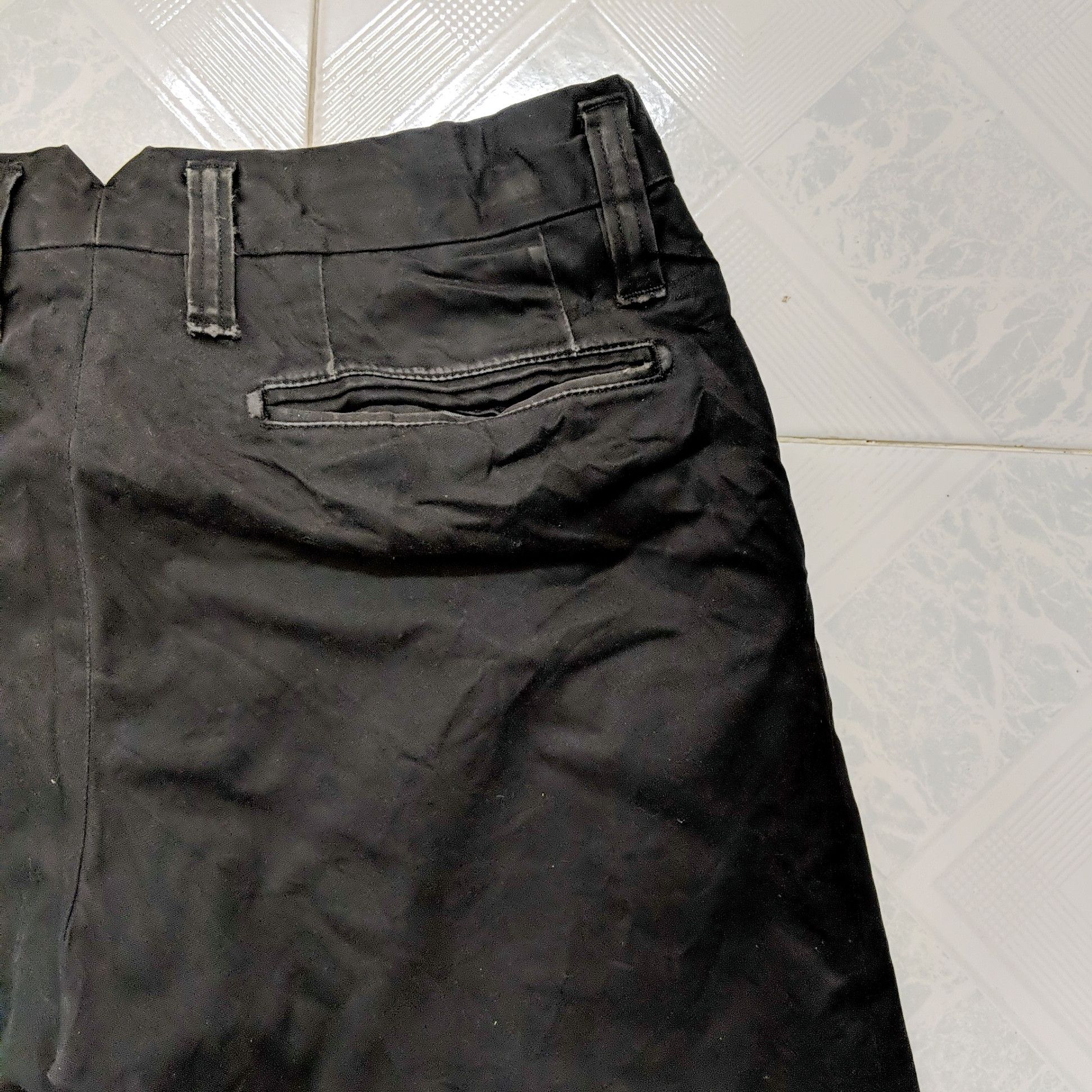 Japanese Brand Vintage SHIPS Black Chinos Trousers Pants Size US 30 / EU 46 - 4 Thumbnail