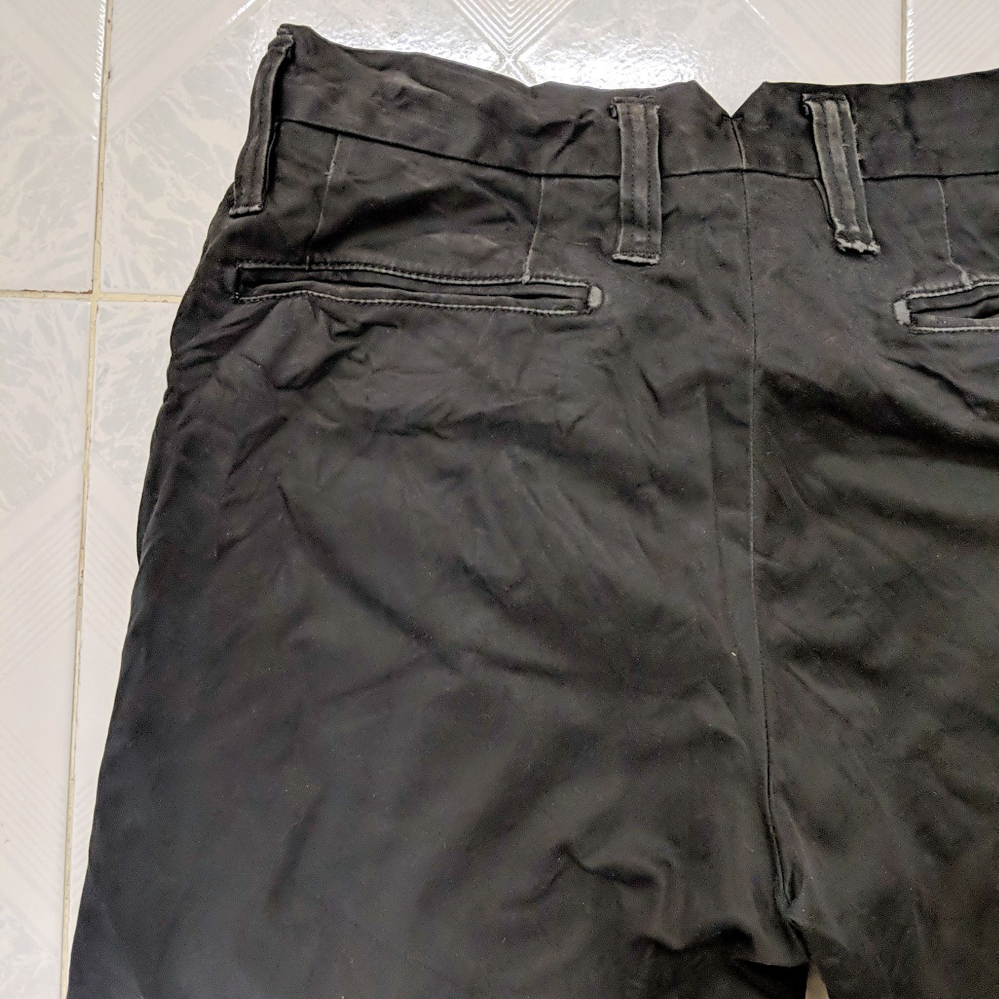 Japanese Brand Vintage SHIPS Black Chinos Trousers Pants Size US 30 / EU 46 - 5 Thumbnail