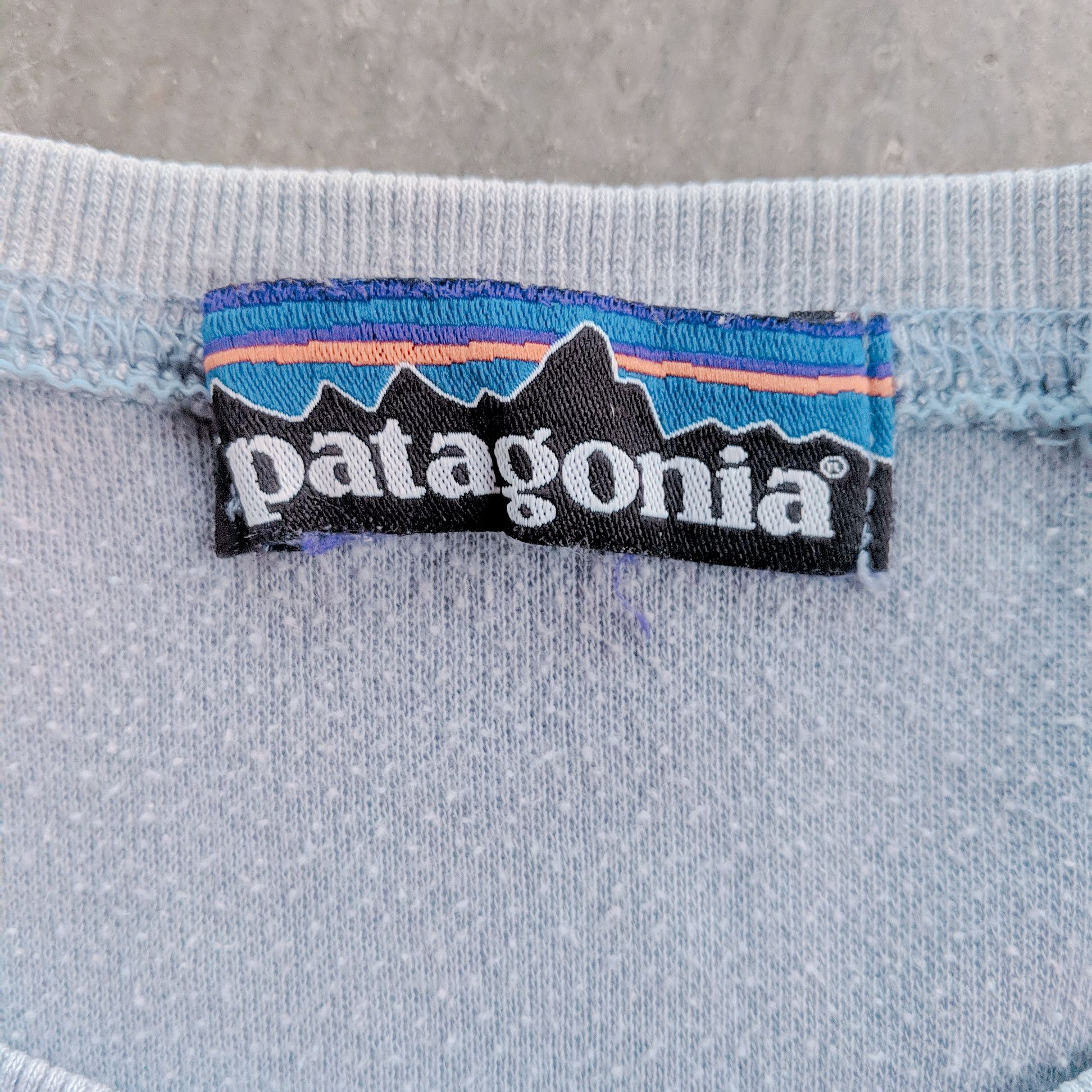 Patagonia Vintage Patagonia 80s 90s Rare Shirt Big Logo Tee Size US M / EU 48-50 / 2 - 3 Thumbnail