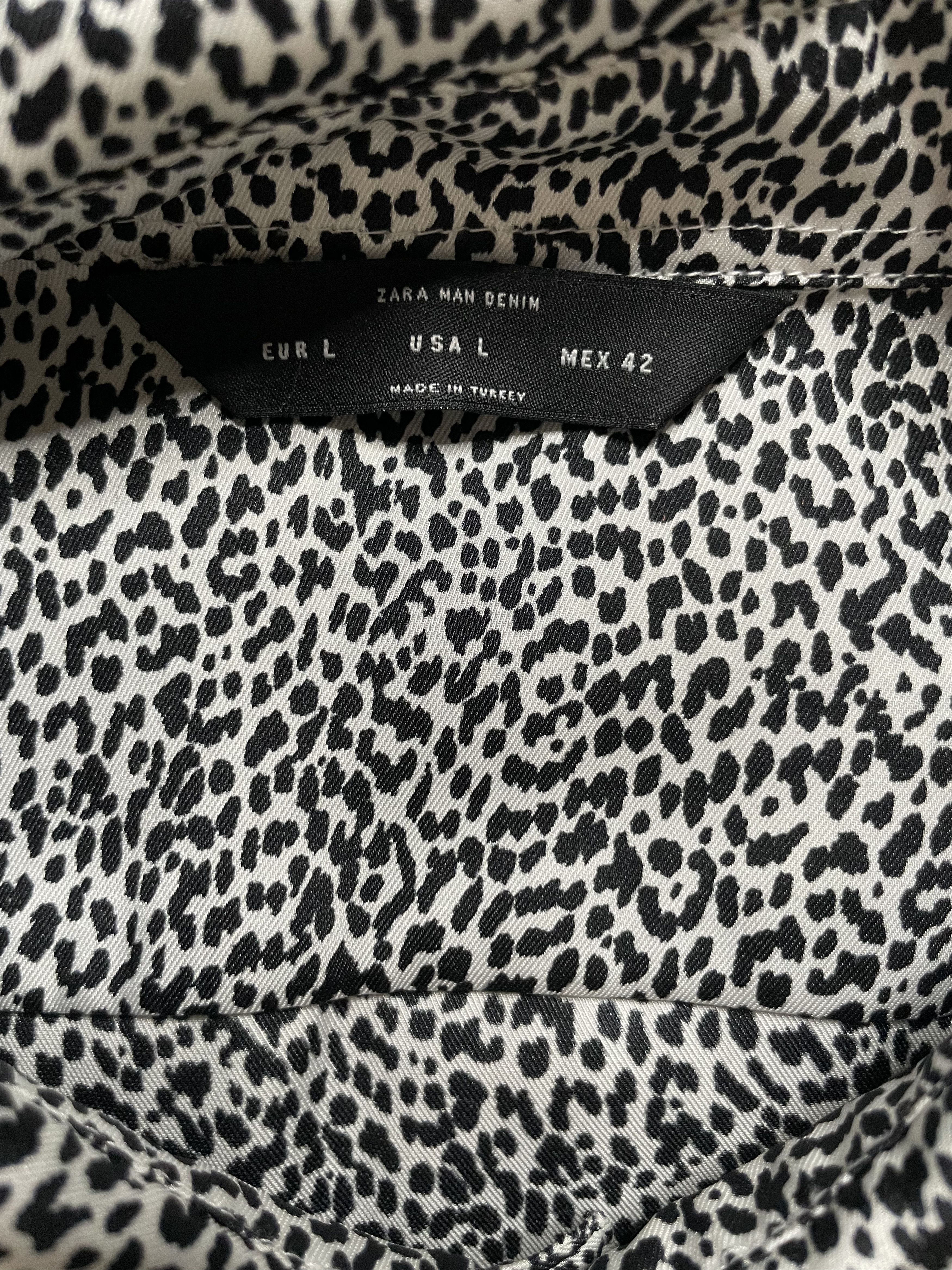 Zara Zara - Snow leopard print button up Size US L / EU 52-54 / 3 - 3 Thumbnail