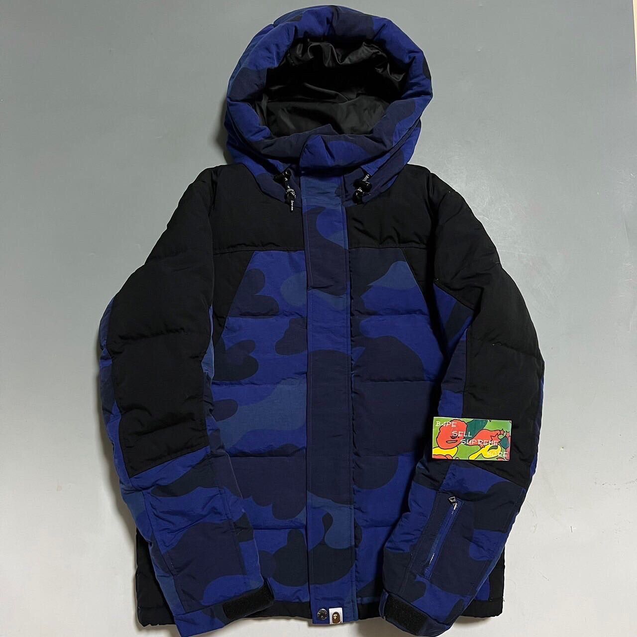 Bape Color Camo Down Hoodie Jacket Size US M / EU 48-50 / 2 - 1 Thumbnail