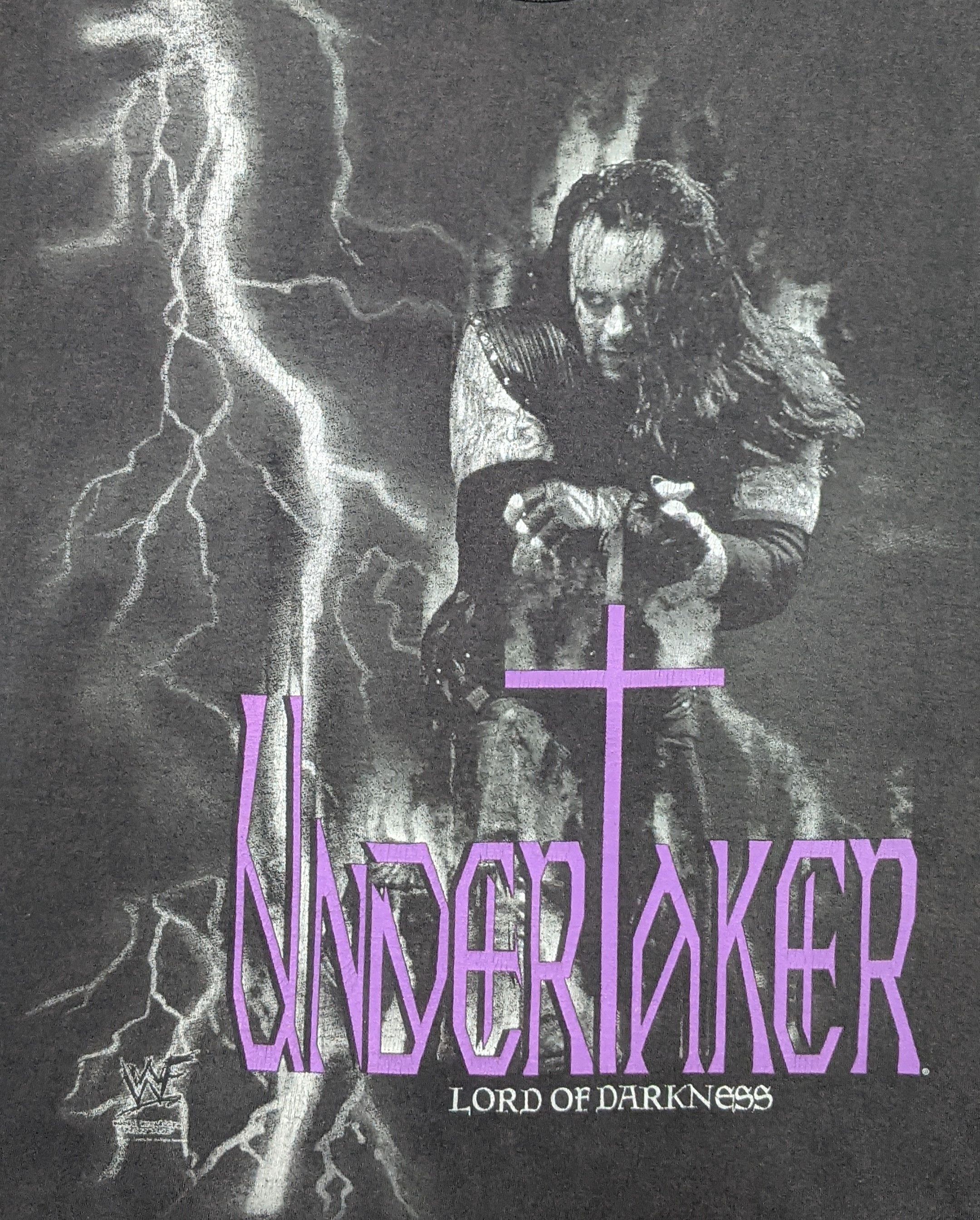 Vintage Vintage The Undertaker Lord of Darkness Shirt 90s Size US XL / EU 56 / 4 - 3 Thumbnail
