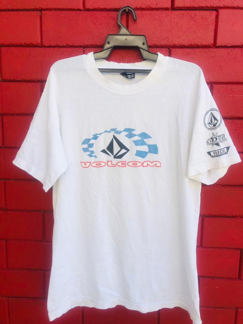 Japanese Brand Vtg 90s Volcom Skatebording Designer Streetwear Fashion Size US L / EU 52-54 / 3 - 1 Thumbnail