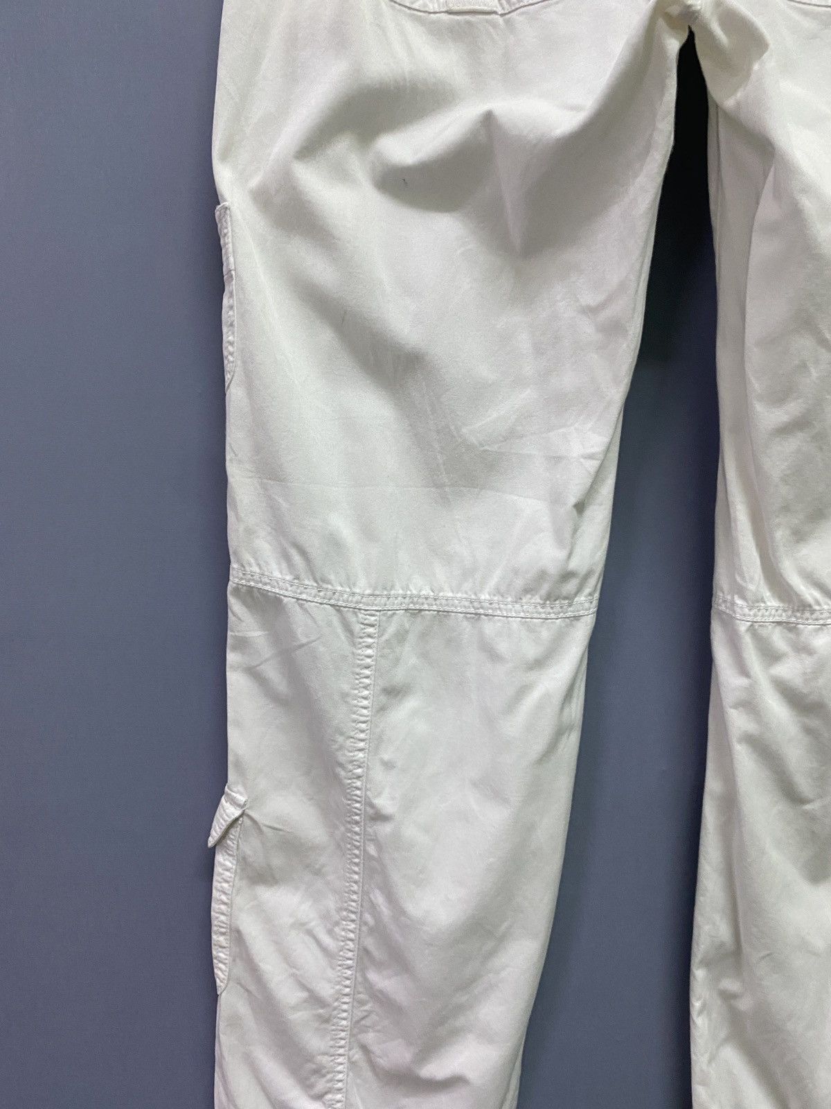 Aeropostale Cargo AEROPOSTALE 8 Pocket Parachute White Pants Size US 32 / EU 48 - 15 Thumbnail