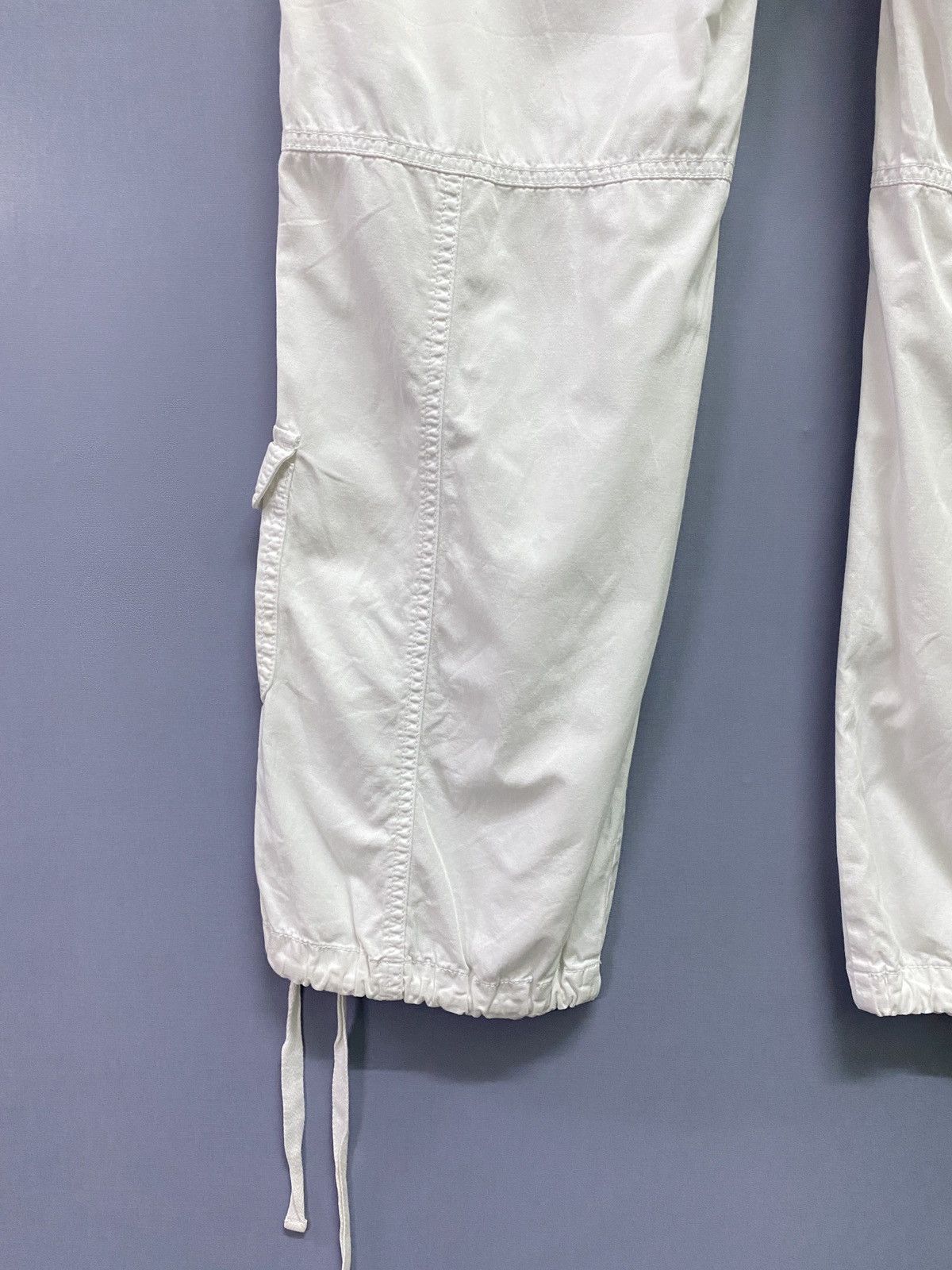Aeropostale Cargo AEROPOSTALE 8 Pocket Parachute White Pants Size US 32 / EU 48 - 16 Thumbnail