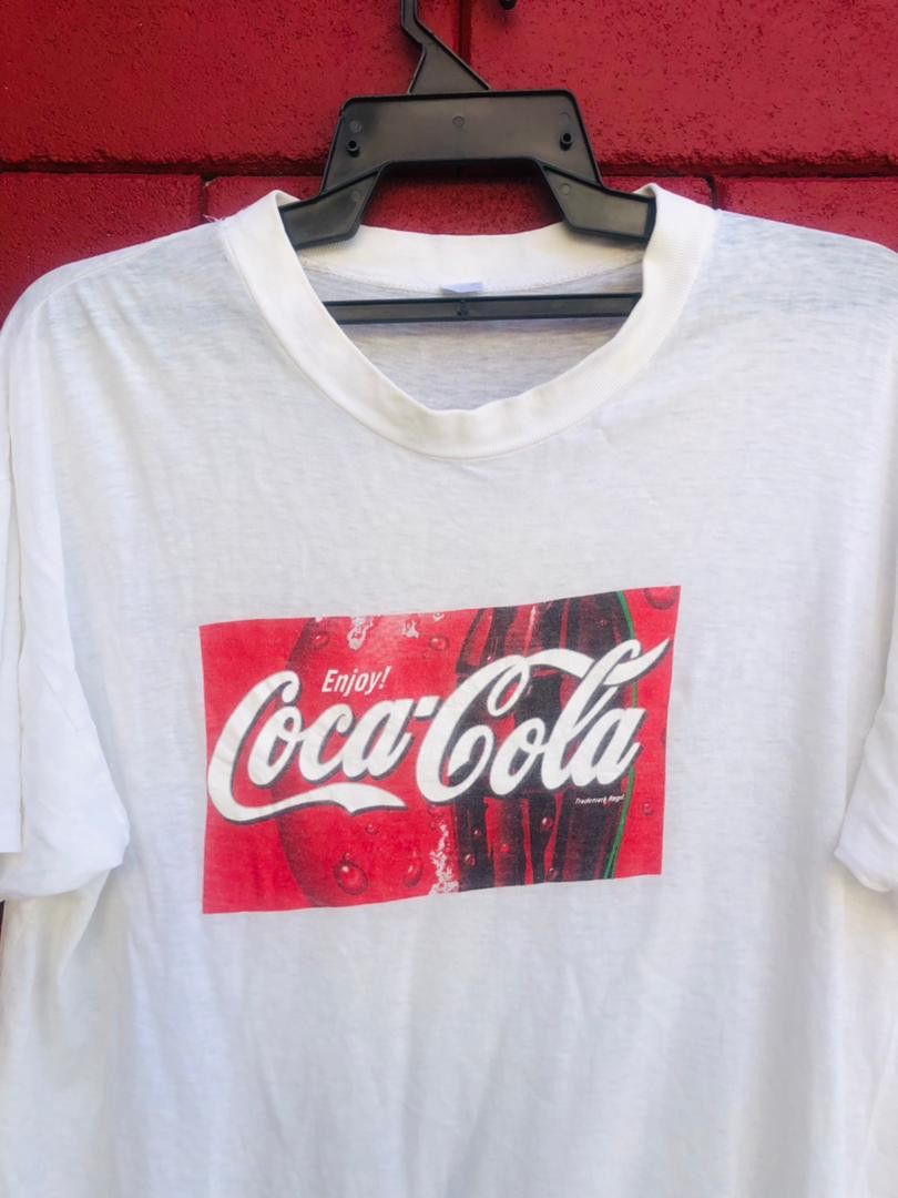 Japanese Brand × Vintage Vintage Coca cola Streetwear Designer Fashion Style Shirt Size US M / EU 48-50 / 2 - 3 Thumbnail