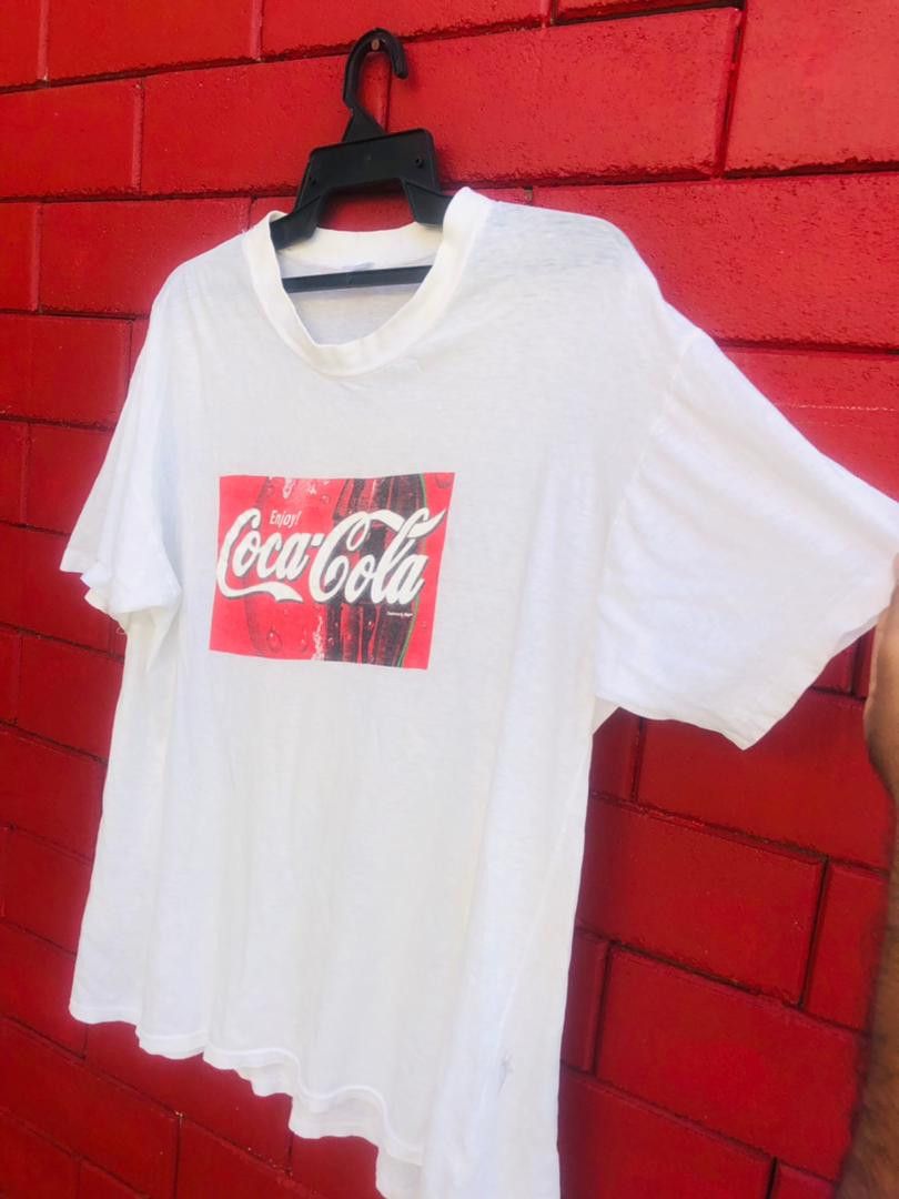 Japanese Brand × Vintage Vintage Coca cola Streetwear Designer Fashion Style Shirt Size US M / EU 48-50 / 2 - 5 Thumbnail