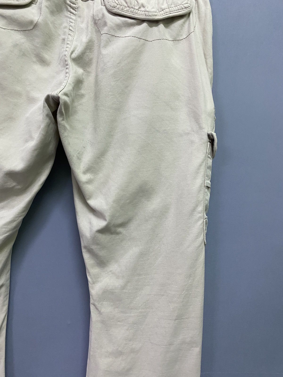 In The Attic Cargo IN THE ATTIC Multipocket Distressed Curve Leg Pants Size US 33 - 21 Thumbnail
