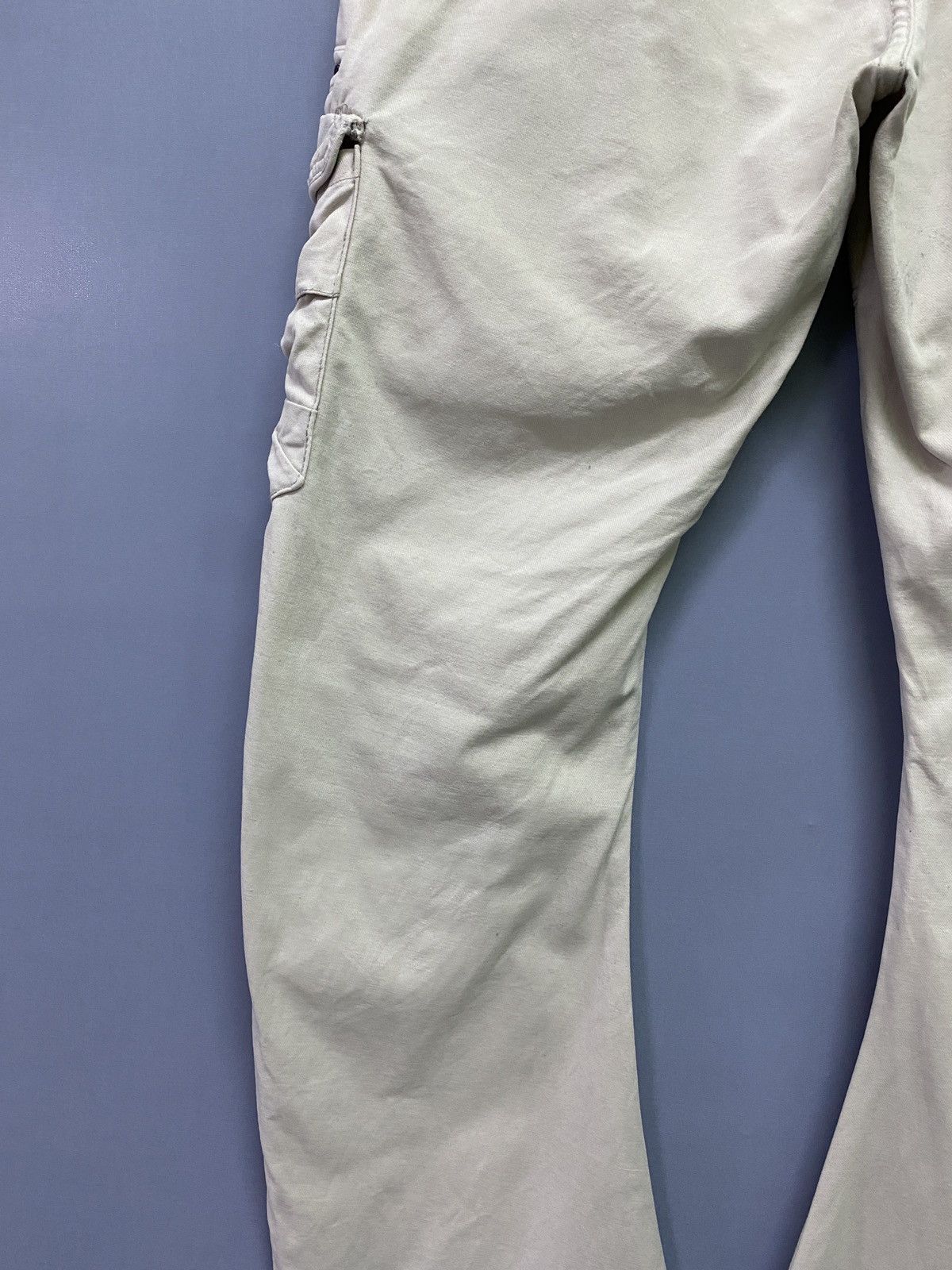 In The Attic Cargo IN THE ATTIC Multipocket Distressed Curve Leg Pants Size US 33 - 16 Thumbnail