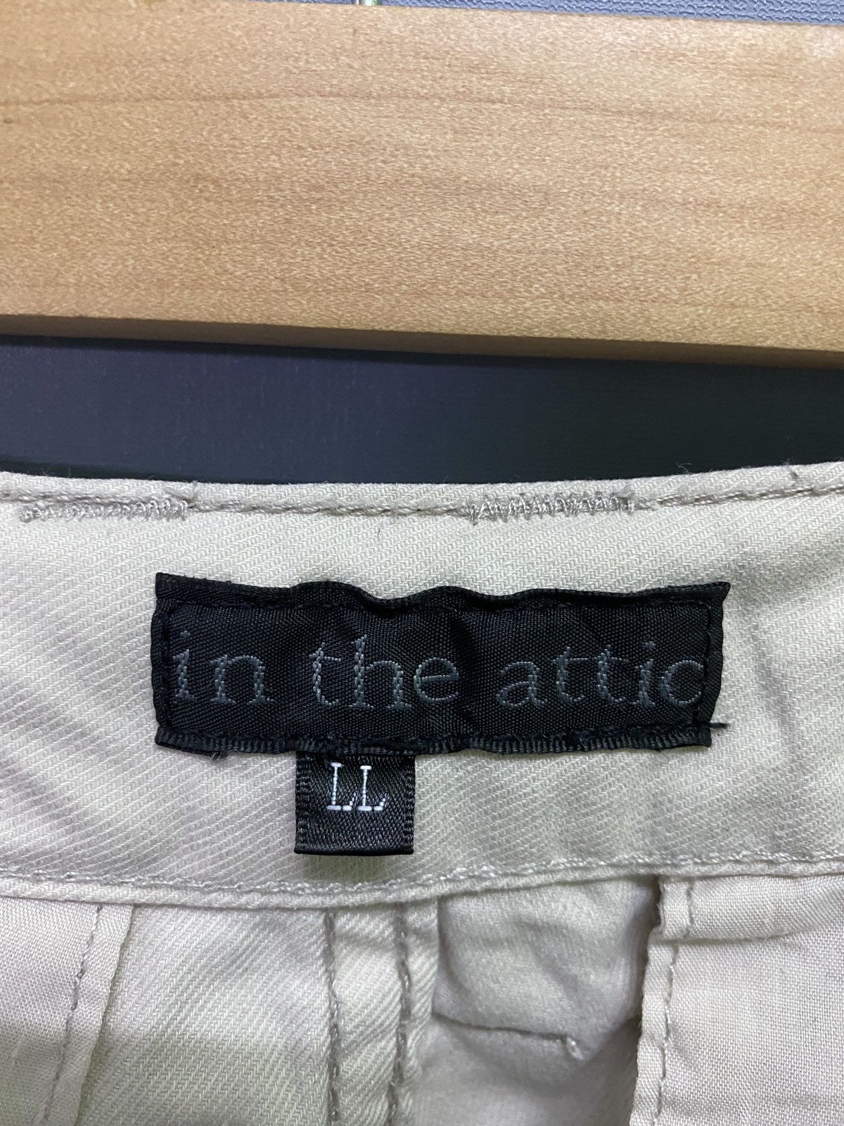 In The Attic Cargo IN THE ATTIC Multipocket Distressed Curve Leg Pants Size US 33 - 23 Thumbnail