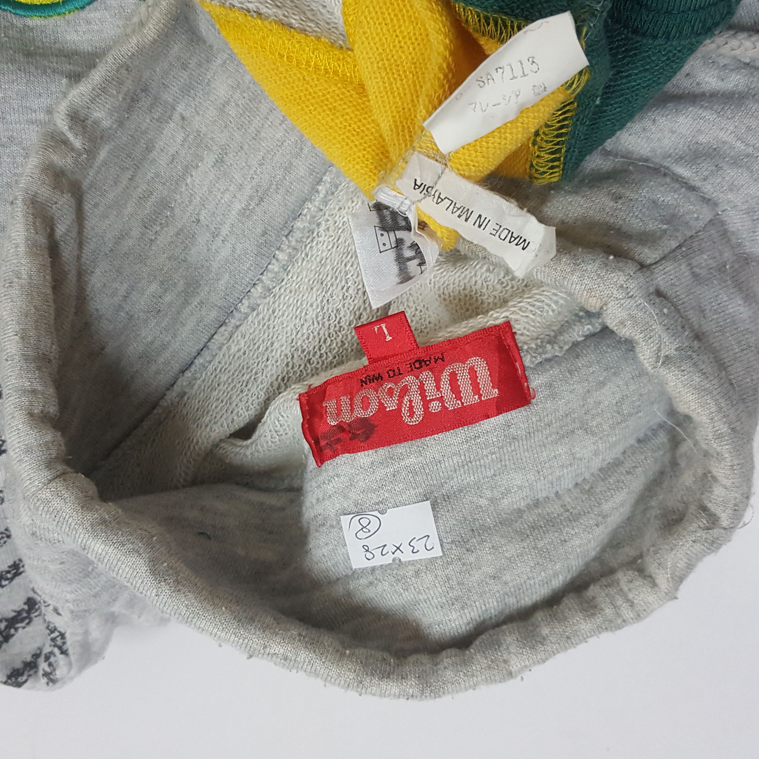 Vintage × Wilson Vintage Wilson multicolour nice design sweatshirt Size US L / EU 52-54 / 3 - 3 Thumbnail