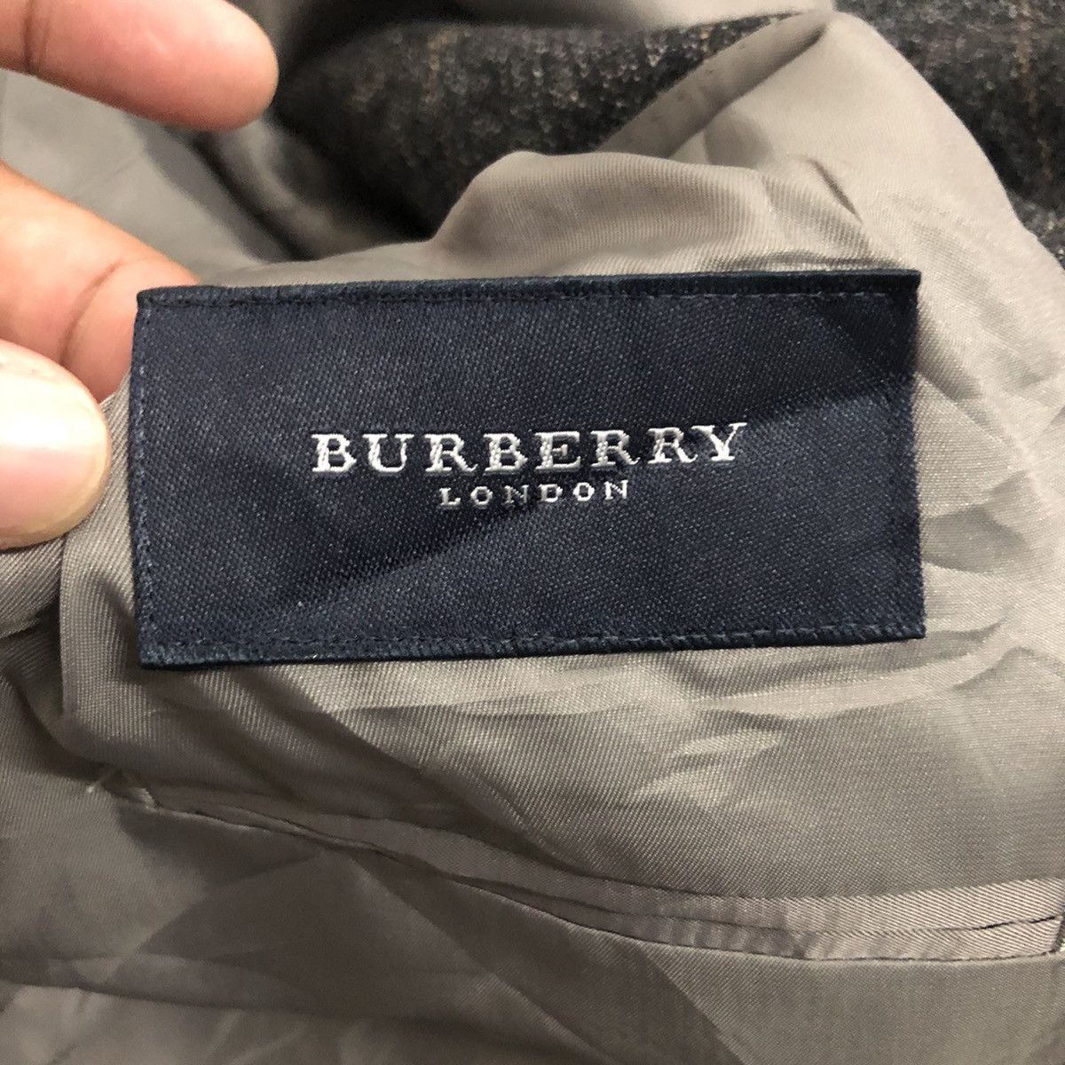 Burberry Vintage Burberry London Plaid Blazer Coat Jacket Size US M / EU 48-50 / 2 - 11 Thumbnail