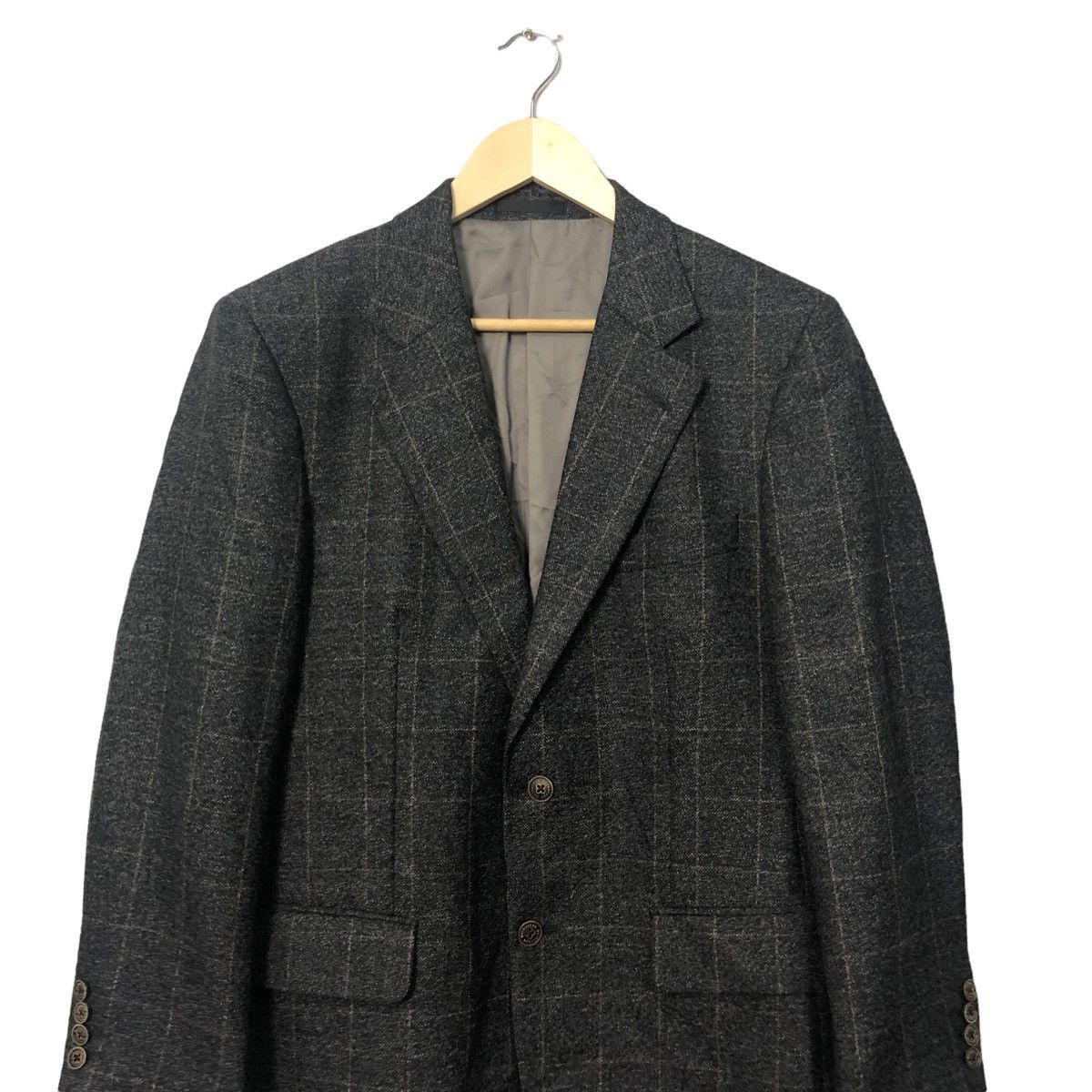Burberry Vintage Burberry London Plaid Blazer Coat Jacket Size US M / EU 48-50 / 2 - 4 Thumbnail