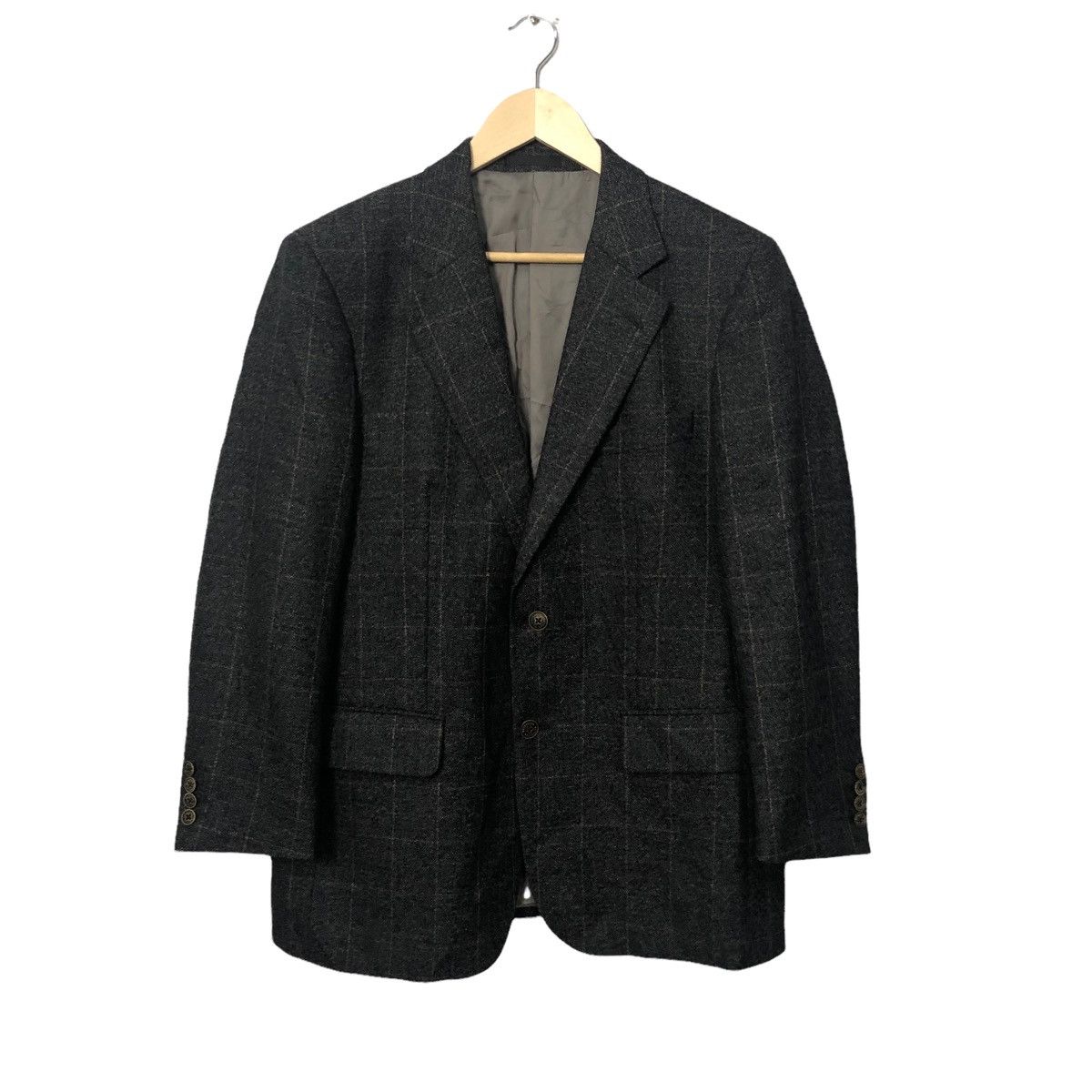 Burberry Vintage Burberry London Plaid Blazer Coat Jacket Size US M / EU 48-50 / 2 - 1 Thumbnail
