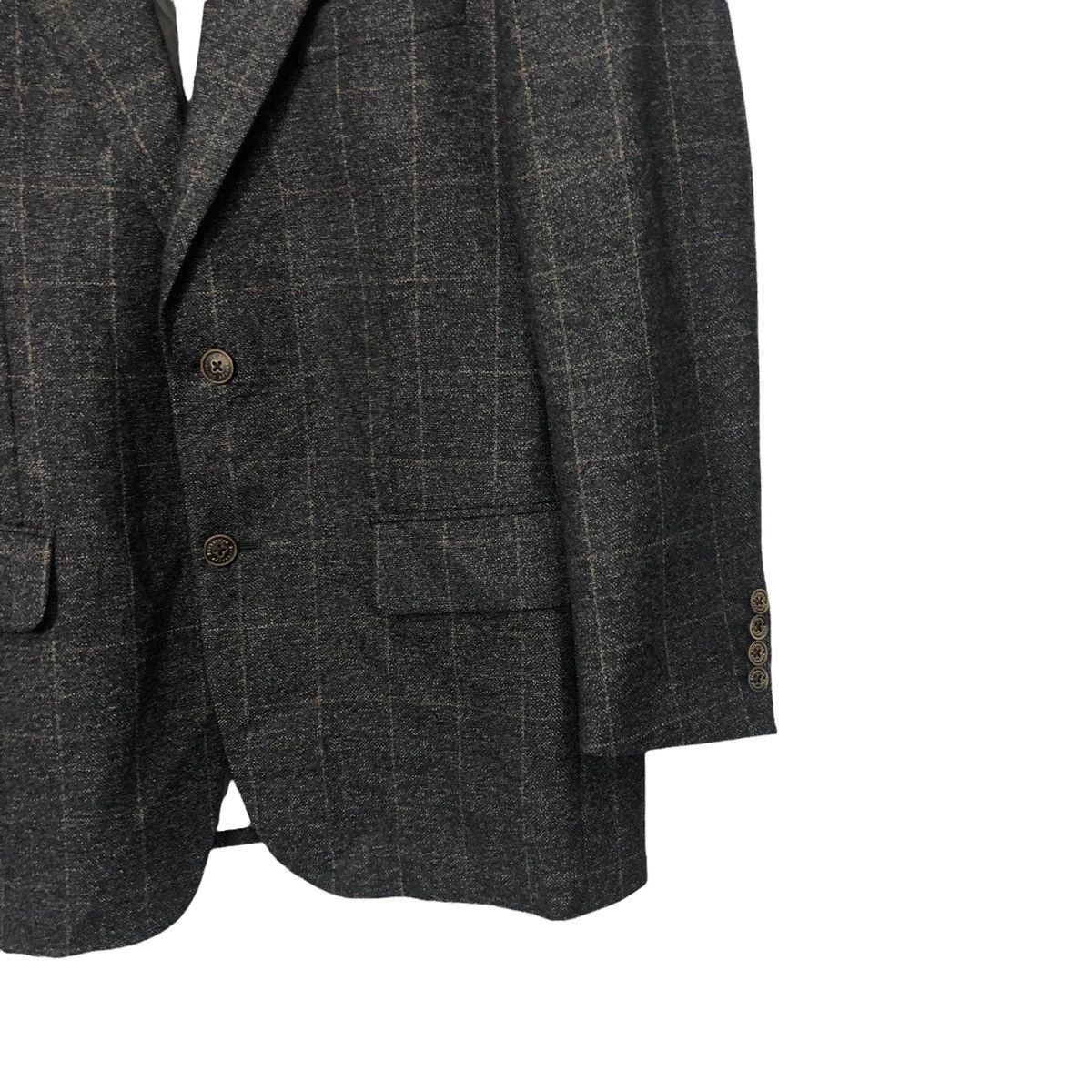Burberry Vintage Burberry London Plaid Blazer Coat Jacket Size US M / EU 48-50 / 2 - 2 Thumbnail