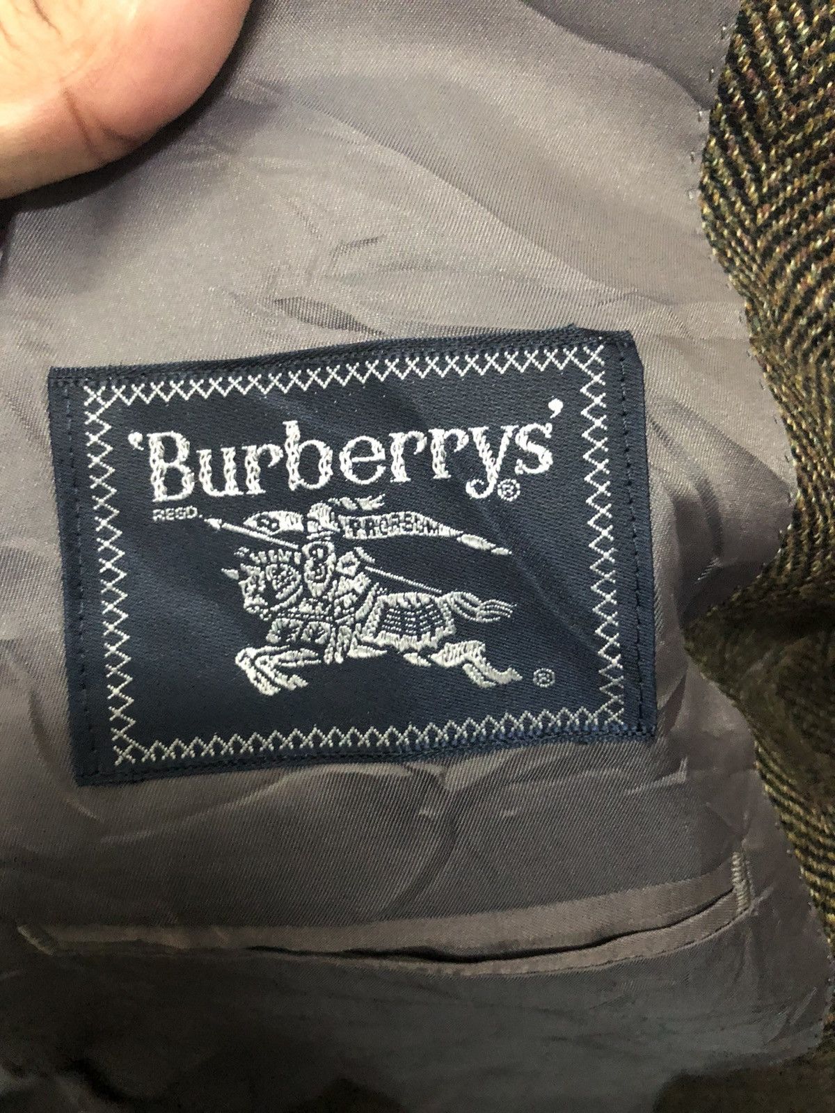 Burberry Vintage Burberrys Blazer Coat Jacket Size US M / EU 48-50 / 2 - 9 Thumbnail