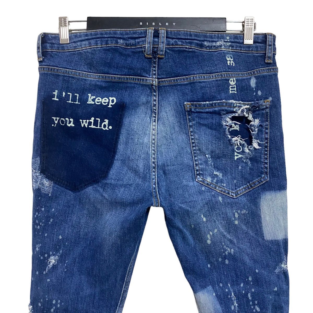 Zara Zara Man Trashed Jeans Skinny Ankle Zip Size US 32 / EU 48 - 12 Thumbnail