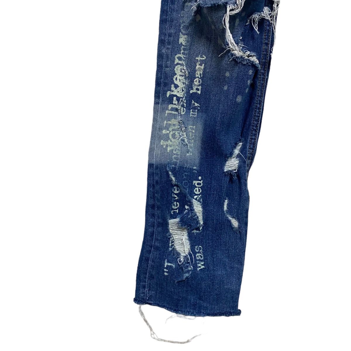 Zara Zara Man Trashed Jeans Skinny Ankle Zip Size US 32 / EU 48 - 11 Thumbnail