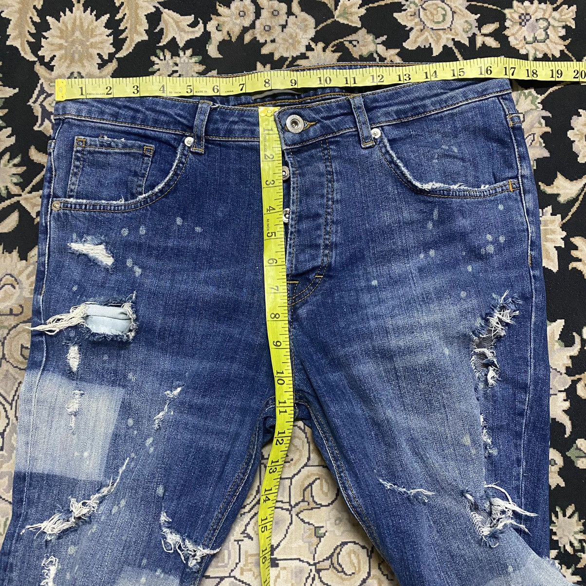 Zara Zara Man Trashed Jeans Skinny Ankle Zip Size US 32 / EU 48 - 20 Thumbnail