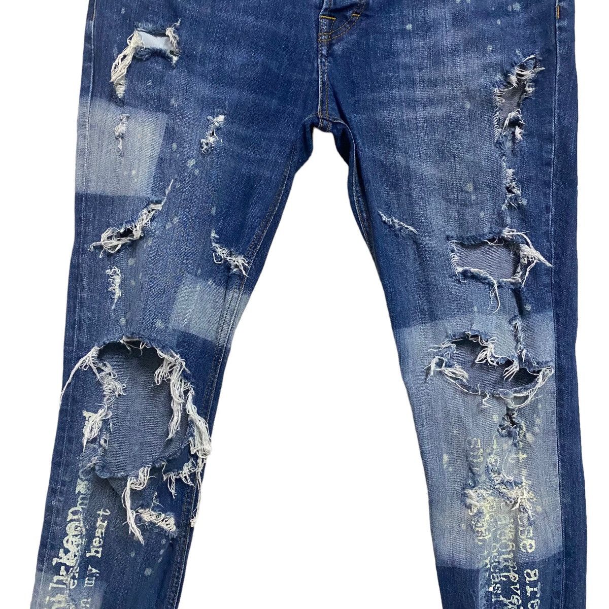 Zara Zara Man Trashed Jeans Skinny Ankle Zip Size US 32 / EU 48 - 6 Thumbnail