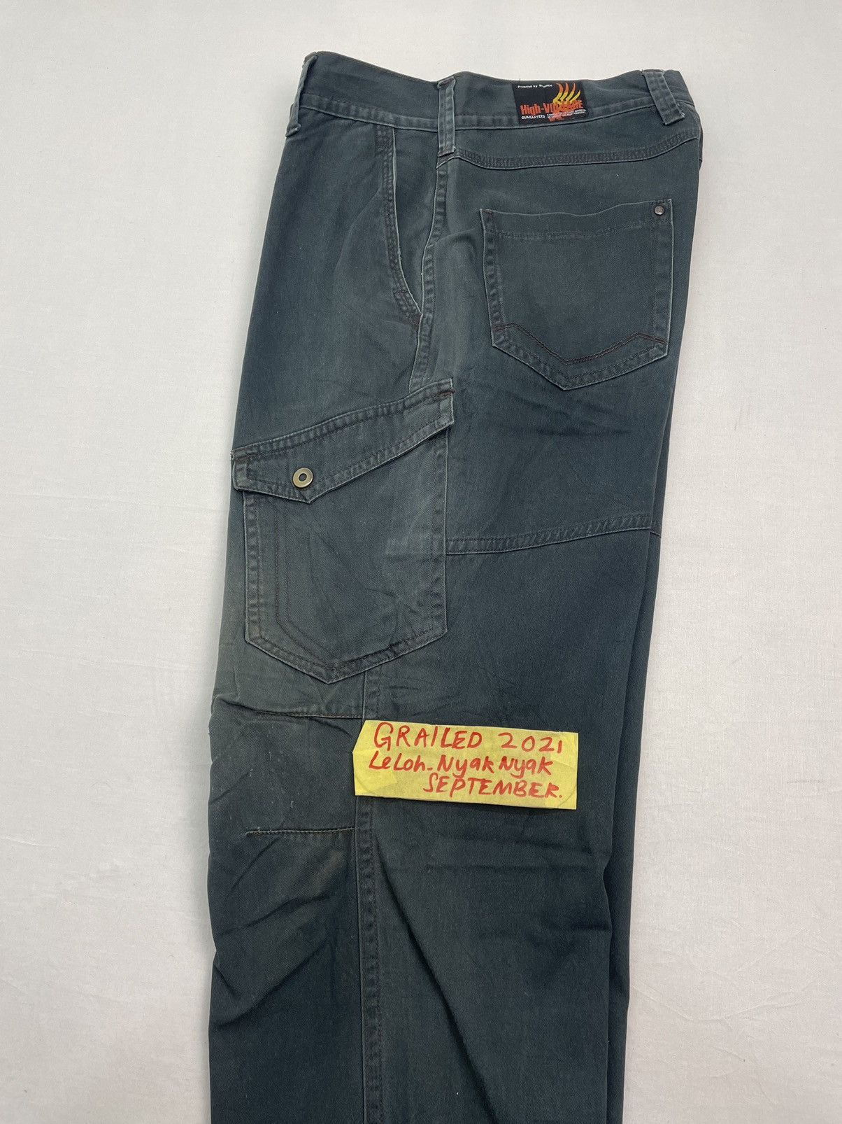 Japanese Brand High Voltage Cargo pants Size US 31 - 16 Thumbnail