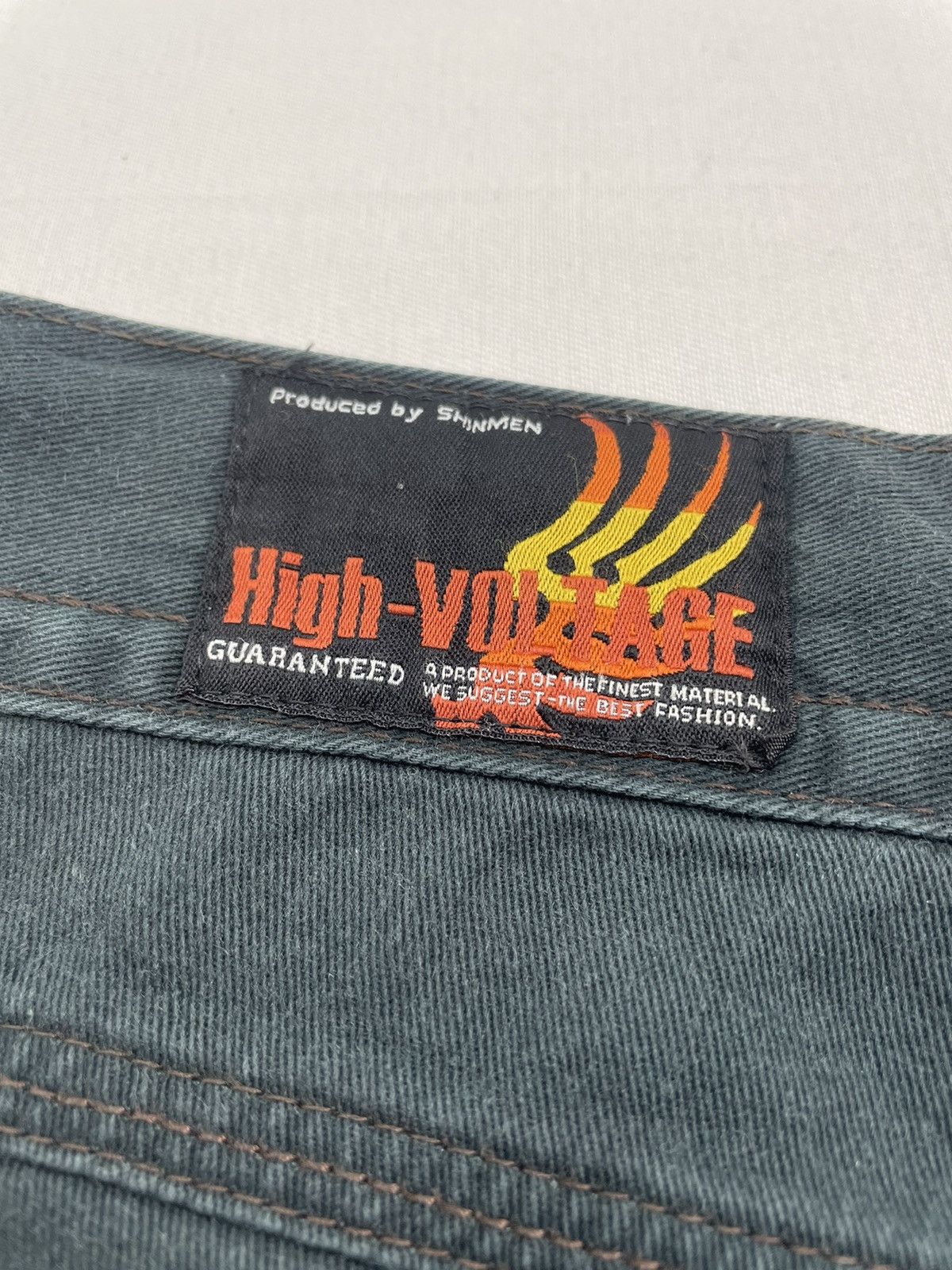 Japanese Brand High Voltage Cargo pants Size US 31 - 9 Thumbnail