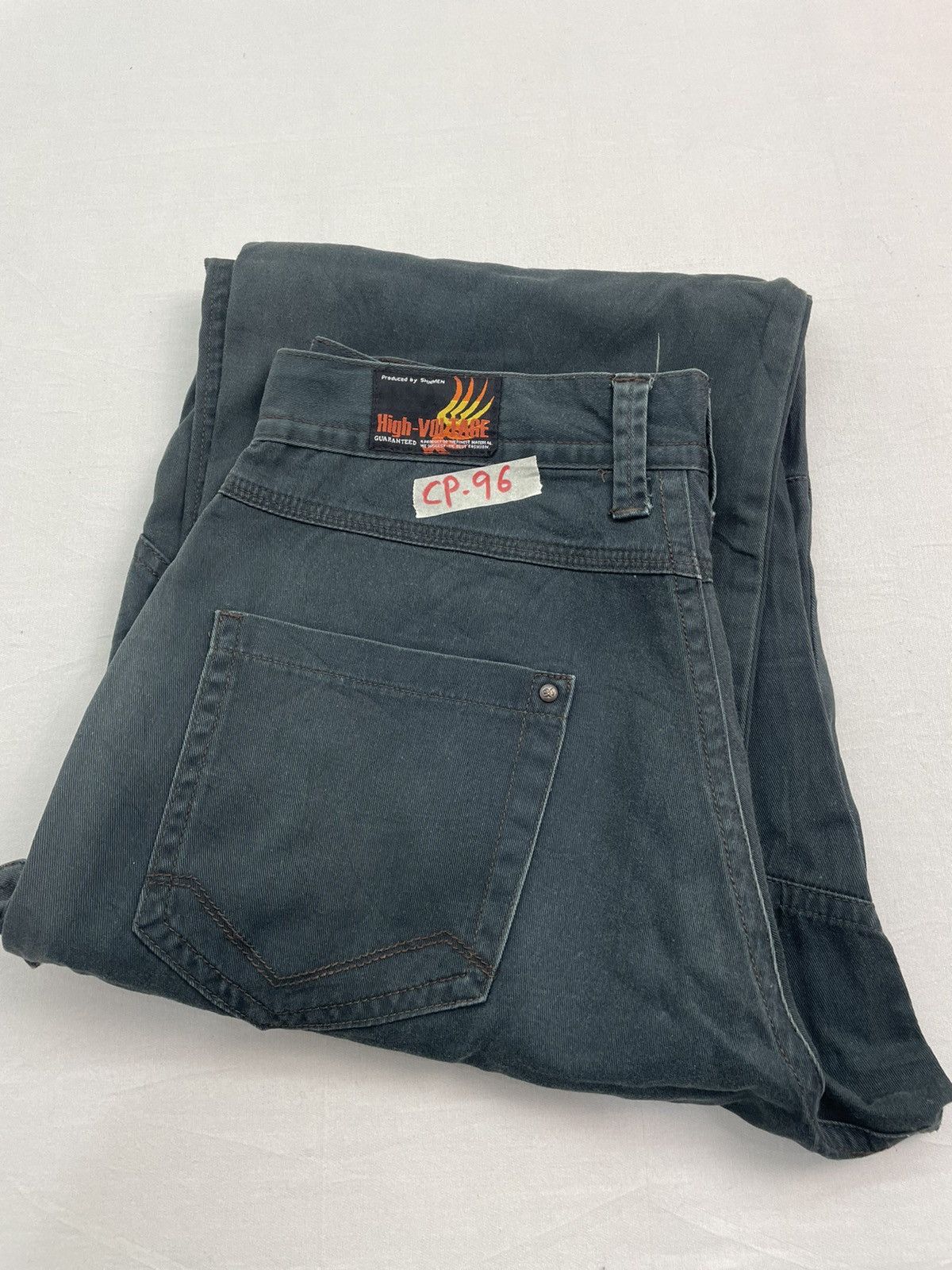 Japanese Brand High Voltage Cargo pants Size US 31 - 22 Thumbnail