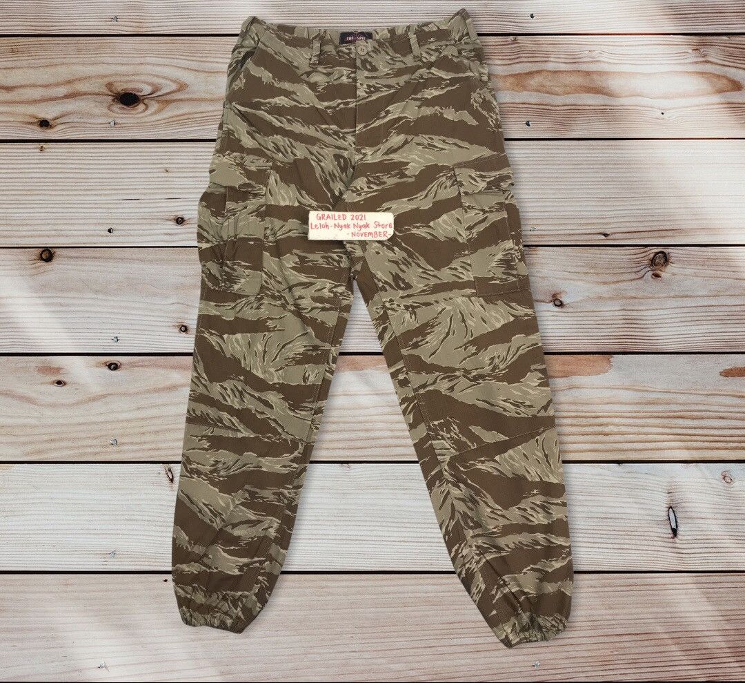 Tru-Spec Vintage Camo Cargo pants multi poket military Size US 34 / EU 50 - 1 Thumbnail
