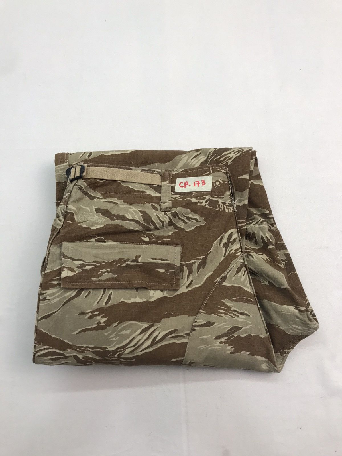 Tru-Spec Vintage Camo Cargo pants multi poket military Size US 34 / EU 50 - 20 Thumbnail