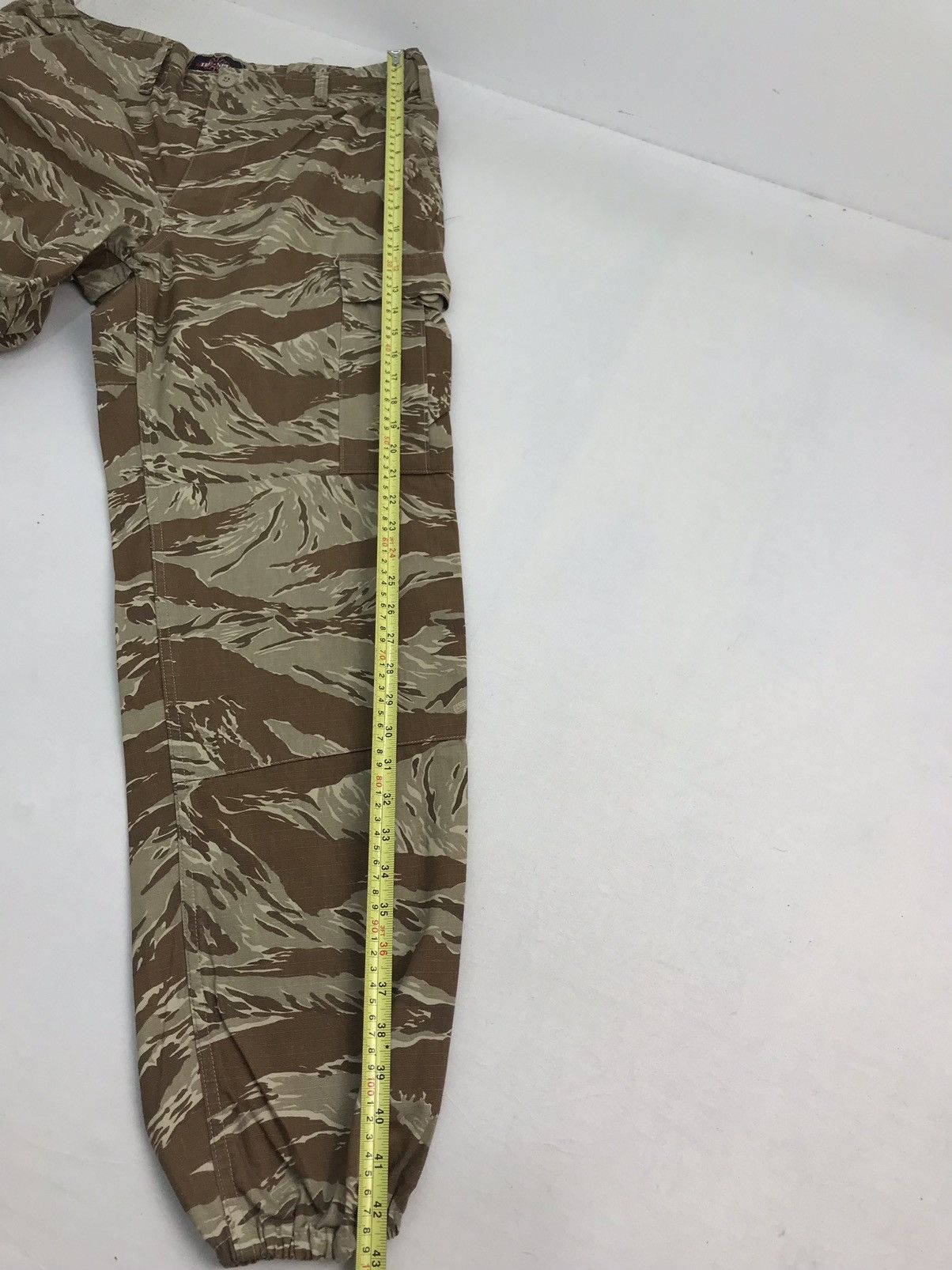 Tru-Spec Vintage Camo Cargo pants multi poket military Size US 34 / EU 50 - 18 Thumbnail
