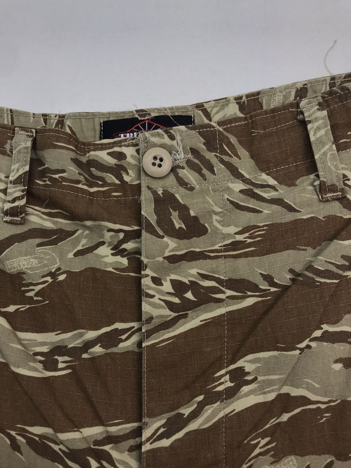 Tru-Spec Vintage Camo Cargo pants multi poket military Size US 34 / EU 50 - 5 Thumbnail