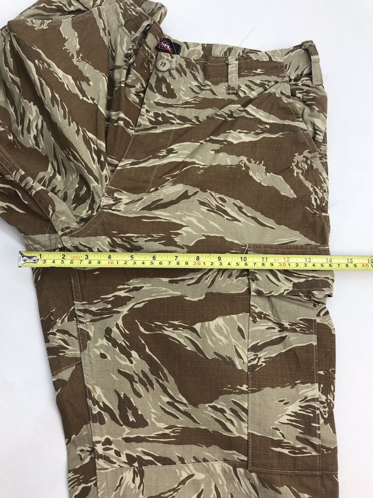 Tru-Spec Vintage Camo Cargo pants multi poket military Size US 34 / EU 50 - 15 Thumbnail