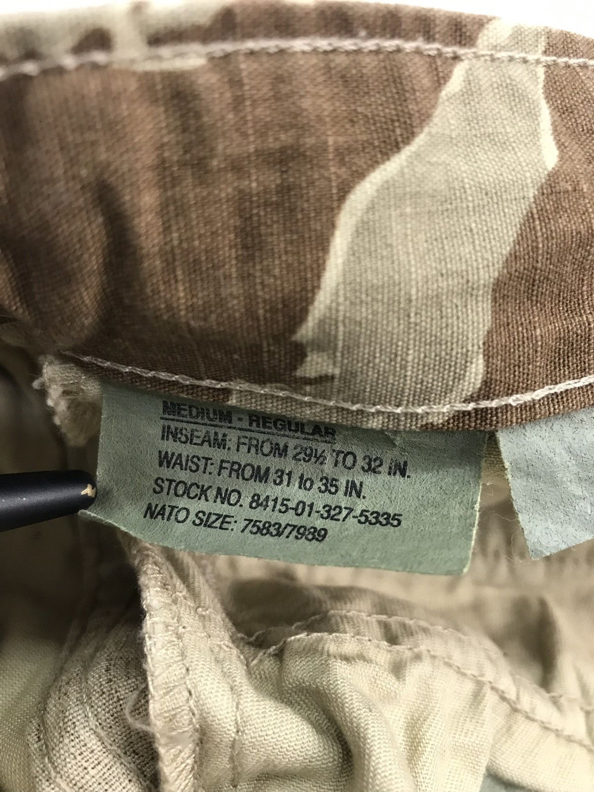 Tru-Spec Vintage Camo Cargo pants multi poket military Size US 34 / EU 50 - 12 Thumbnail
