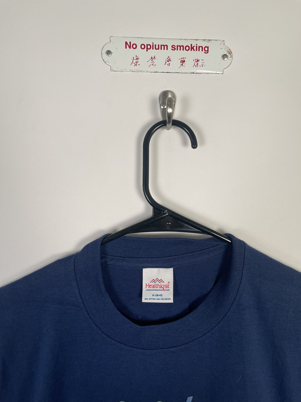 Vintage 🚭VINTAGE 1989🚭SINGLE STITCH 100% BASTARD Middle Finger M Size US M / EU 48-50 / 2 - 7 Thumbnail