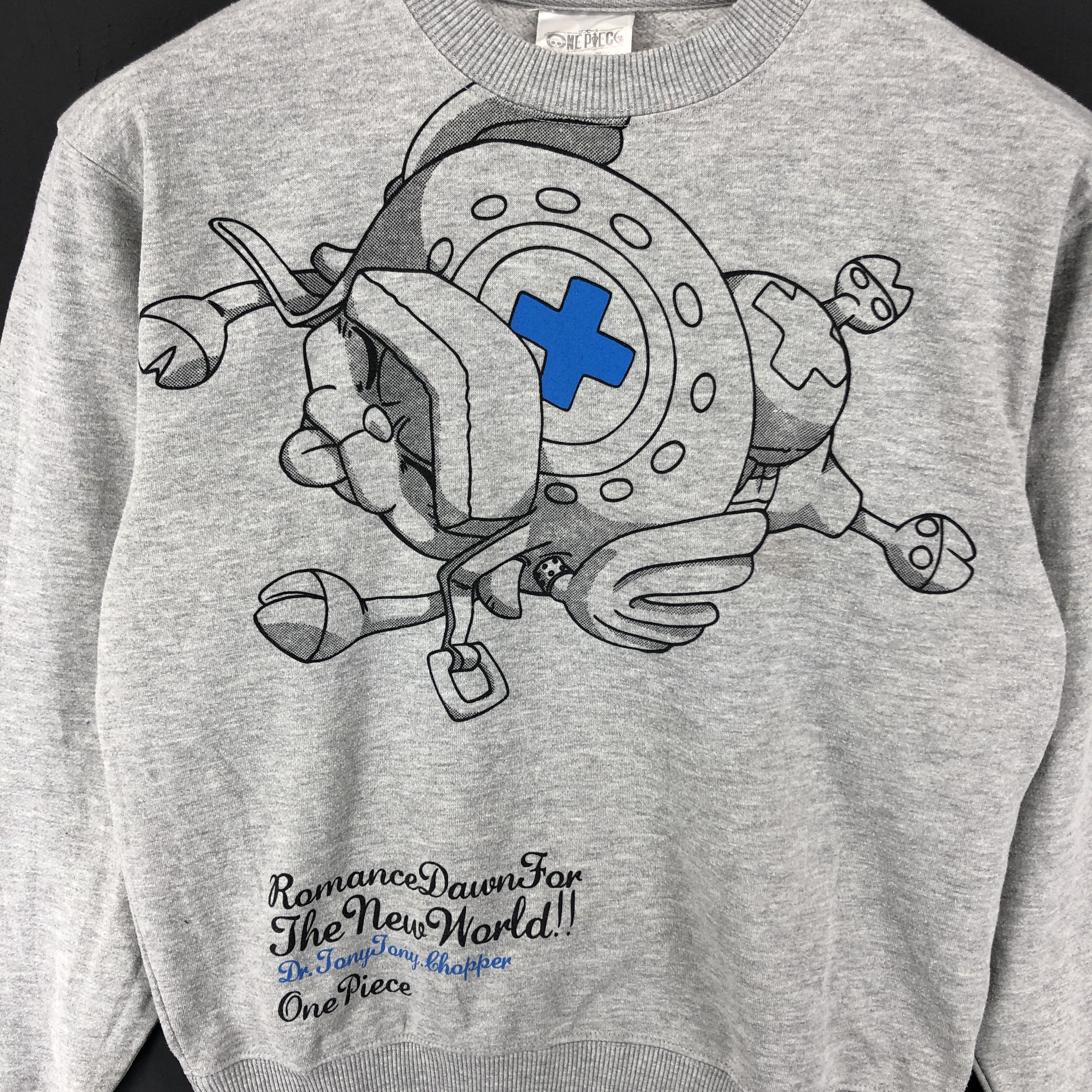One Piece ONE PIECE Tony Chopper Crew Neck Sweatshirt#1882-42 Size US S / EU 44-46 / 1 - 2 Thumbnail
