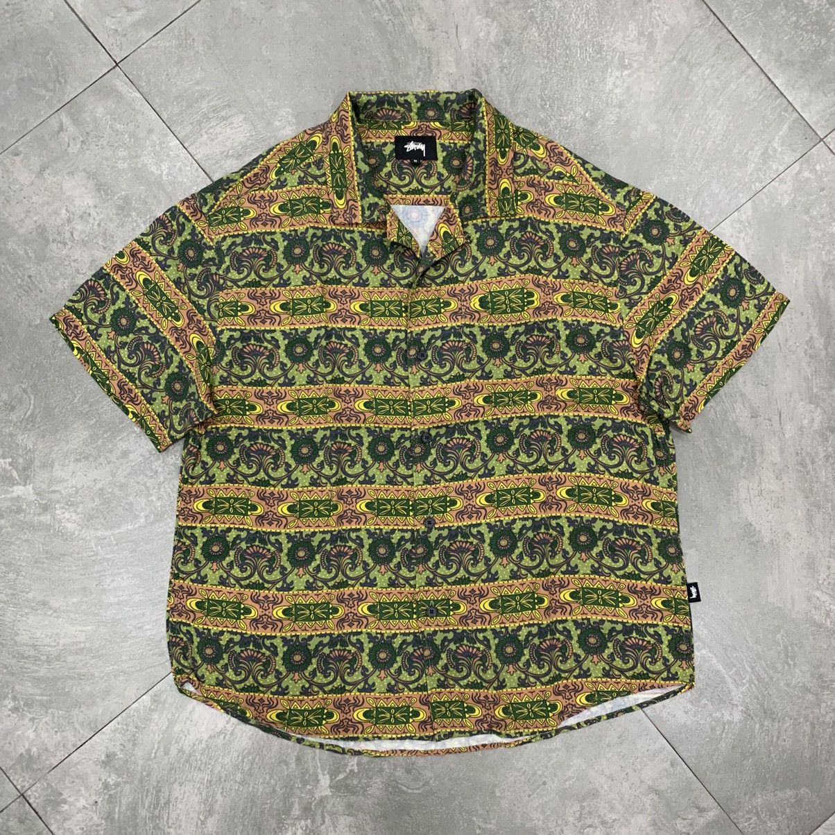Stussy Stussy Open Collar Shirt Size US M / EU 48-50 / 2 - 2 Thumbnail
