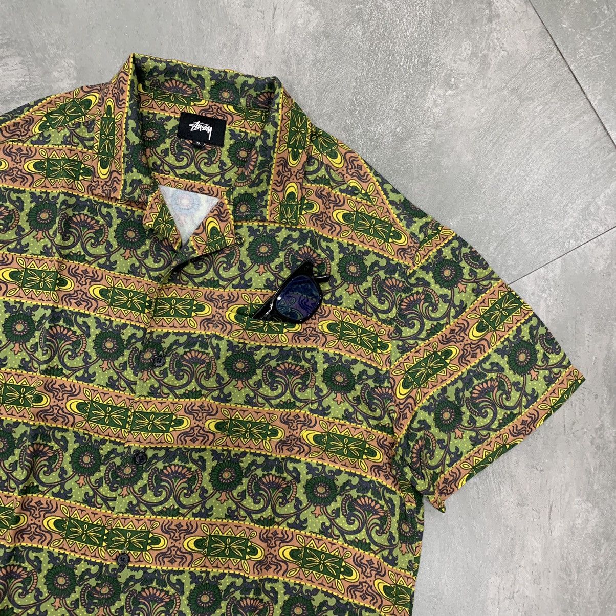Stussy Stussy Open Collar Shirt Size US M / EU 48-50 / 2 - 3 Thumbnail