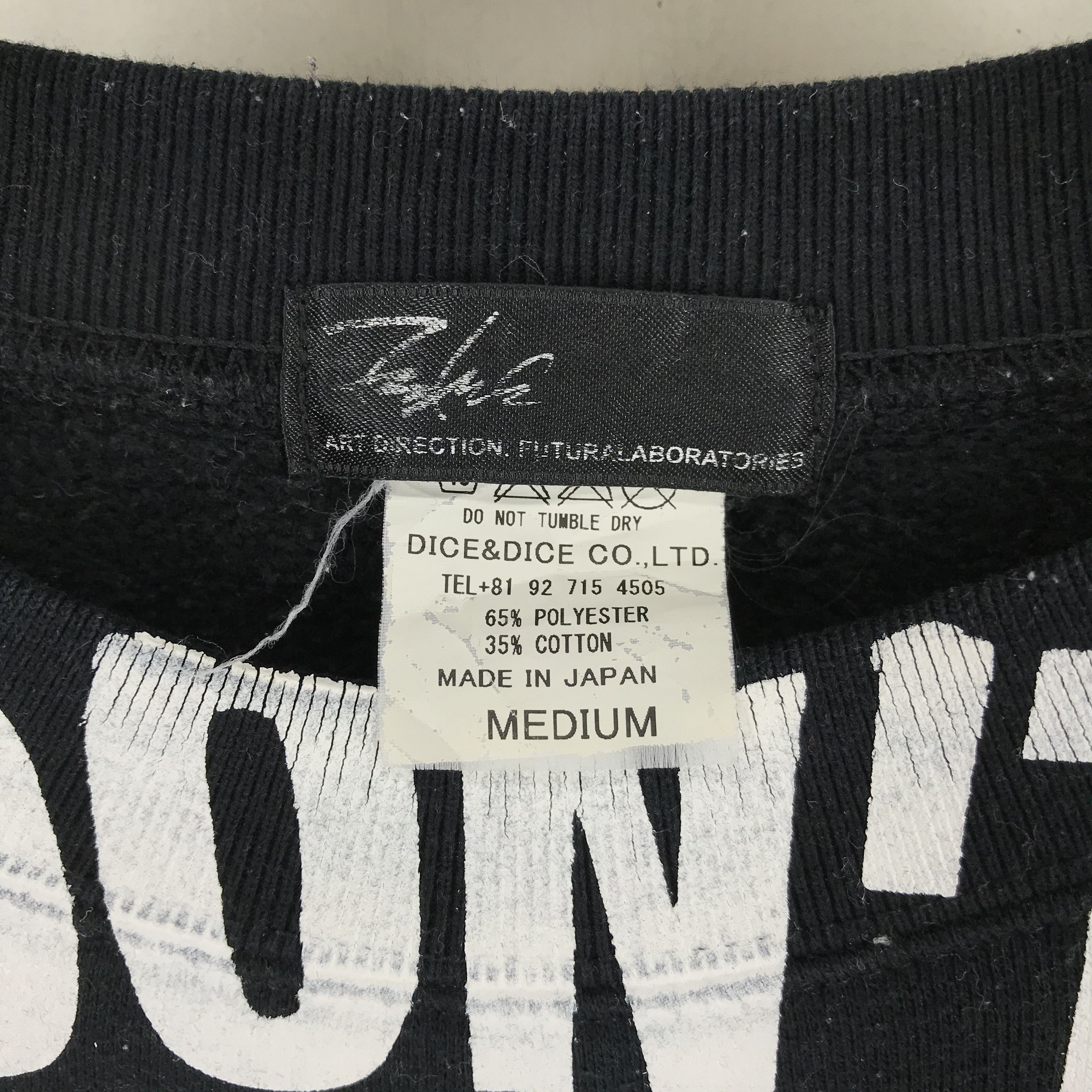 Futura FUTURA LABORATORIES Crew Neck Sweatshirt #2268-79 Size US M / EU 48-50 / 2 - 6 Thumbnail