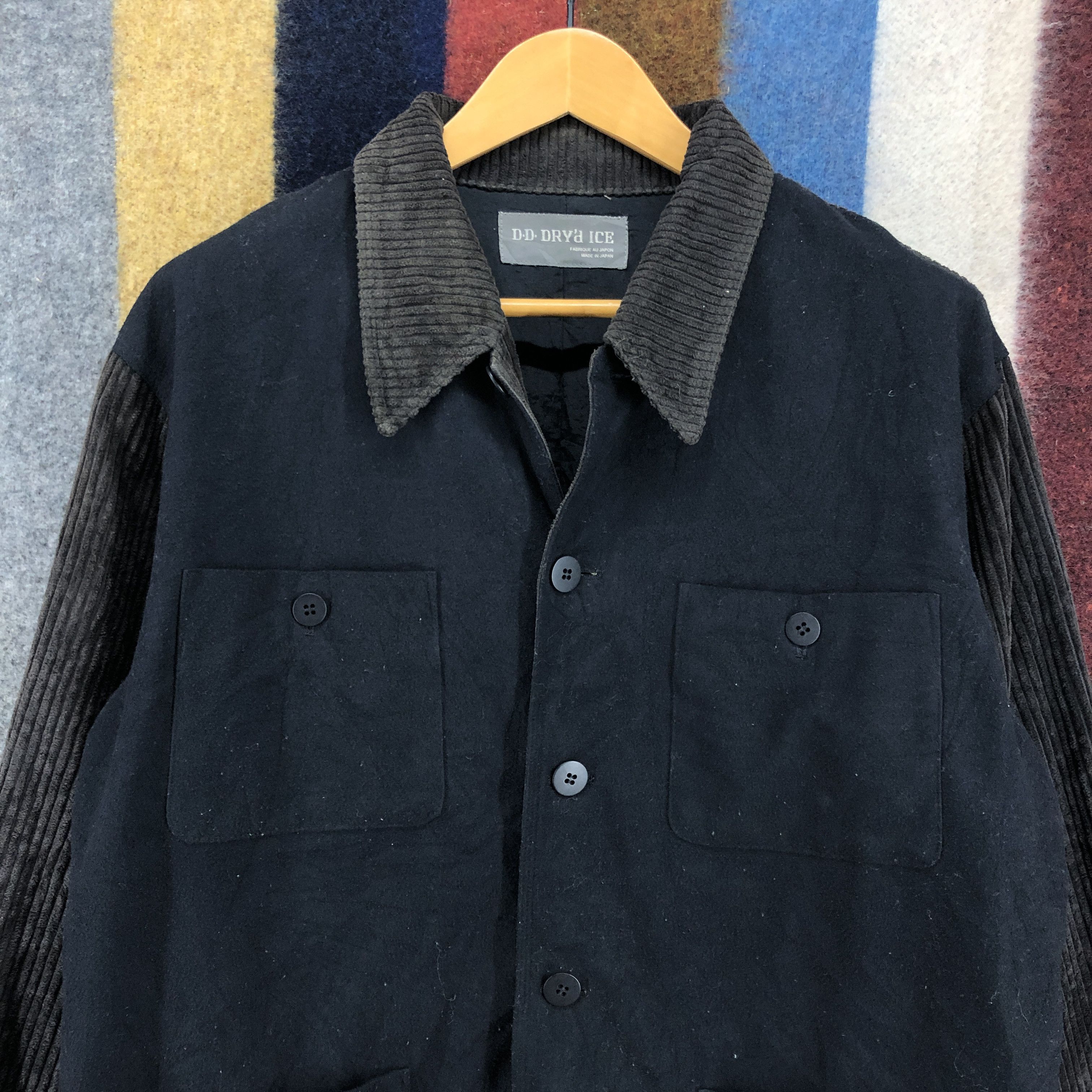 Japanese Brand DD DRY'D ICE by A. D. STUDIO Corey Jacket #0061-03 Size US L / EU 52-54 / 3 - 2 Thumbnail