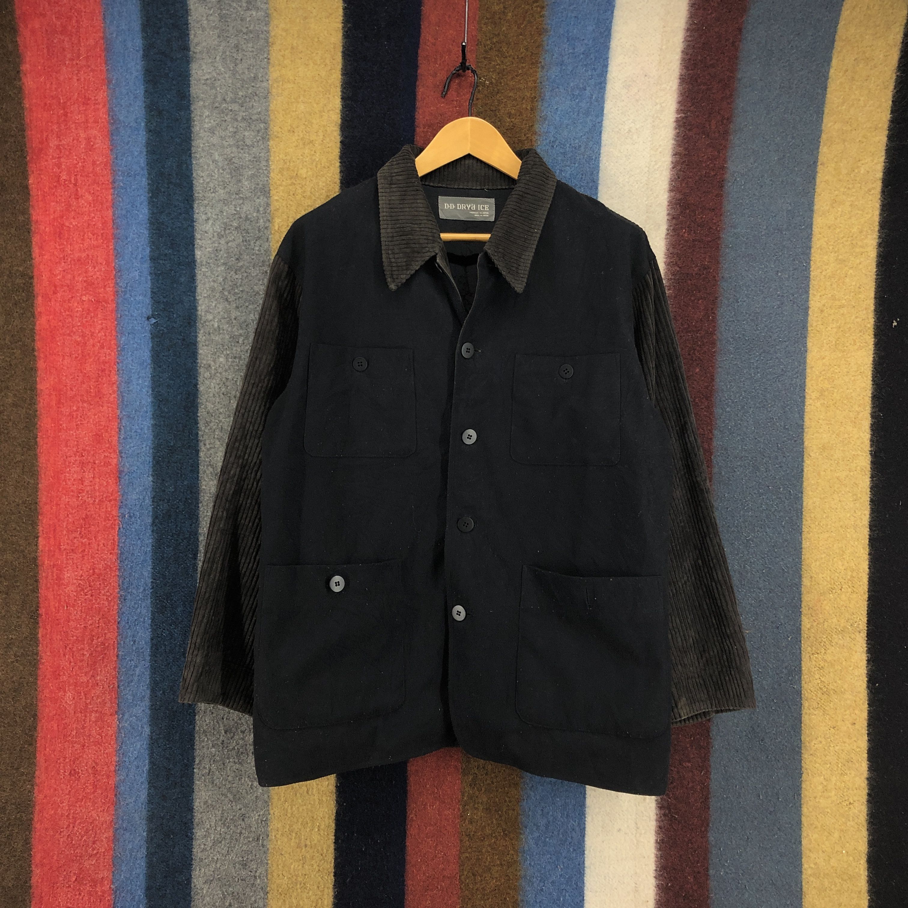 Japanese Brand DD DRY'D ICE by A. D. STUDIO Corey Jacket #0061-03 Size US L / EU 52-54 / 3 - 1 Thumbnail