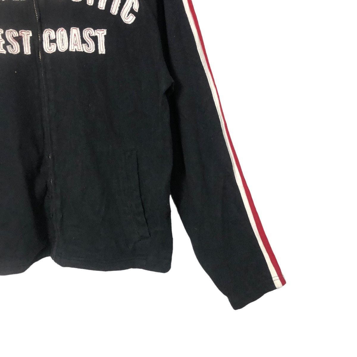 Ocean Pacific Vintage Ocean Pacific Big Logo Zipper Ups Jacket Size US M / EU 48-50 / 2 - 2 Thumbnail