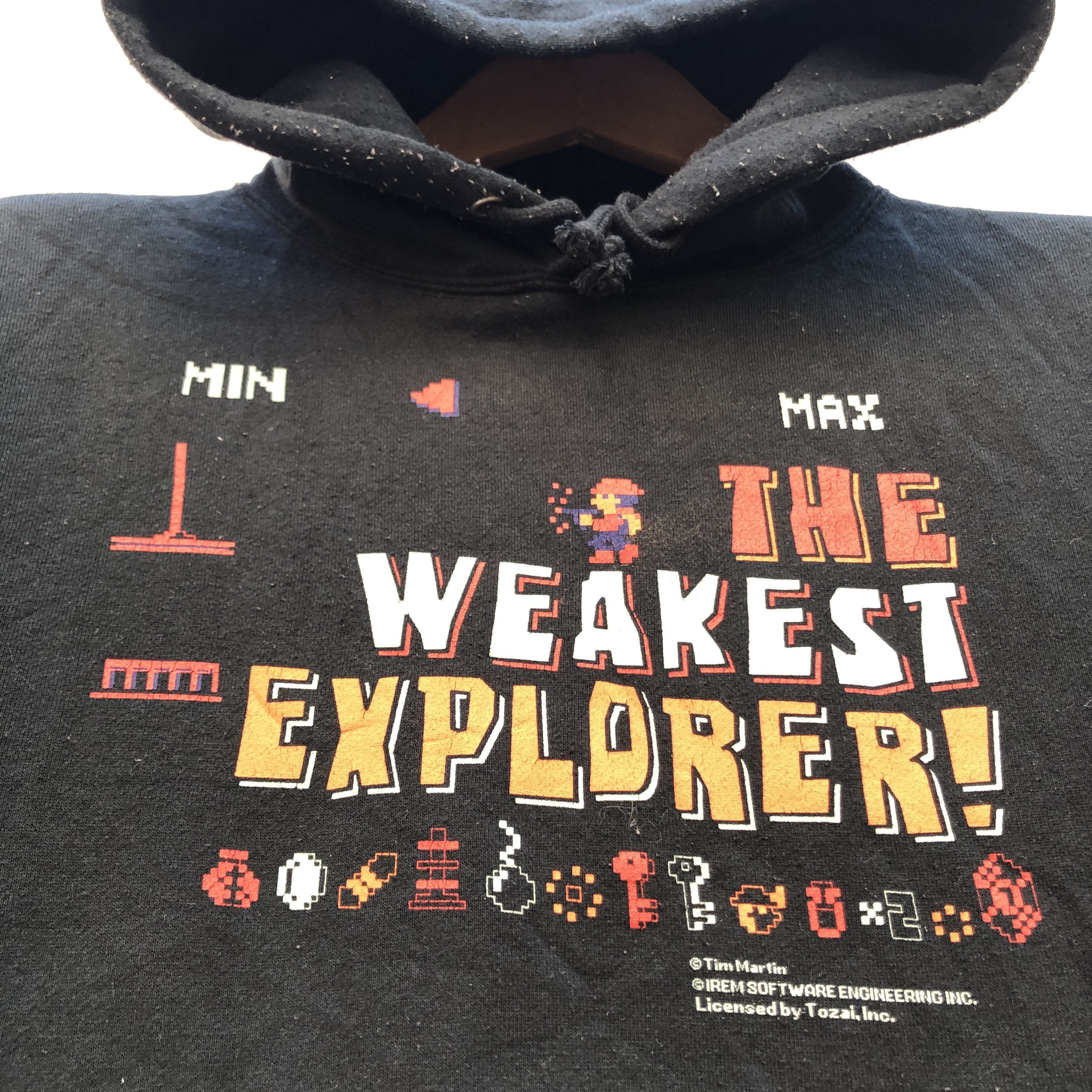Japanese Brand THE WEAKEST EXPLORER by DOTLIKES Hoodie #0453-11 Size US M / EU 48-50 / 2 - 2 Thumbnail