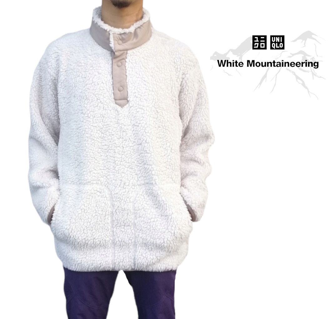 White Mountaineering UNIQLO x WHITE MOUNTAINEERING Fleece Pullover Size US M / EU 48-50 / 2 - 1 Thumbnail