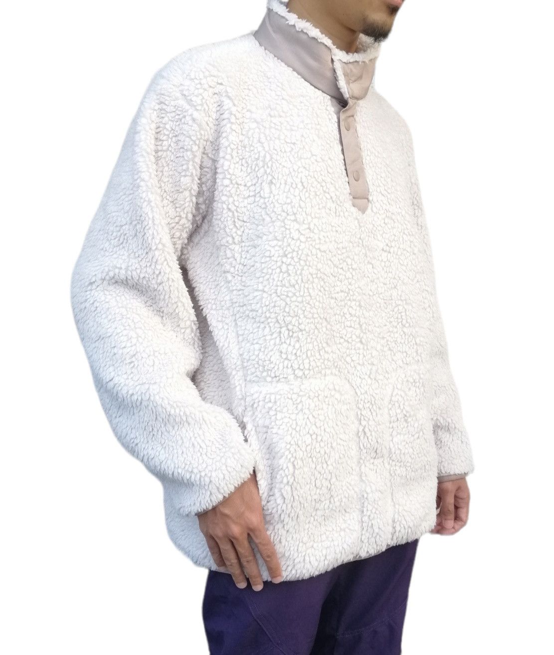 White Mountaineering UNIQLO x WHITE MOUNTAINEERING Fleece Pullover Size US M / EU 48-50 / 2 - 4 Thumbnail